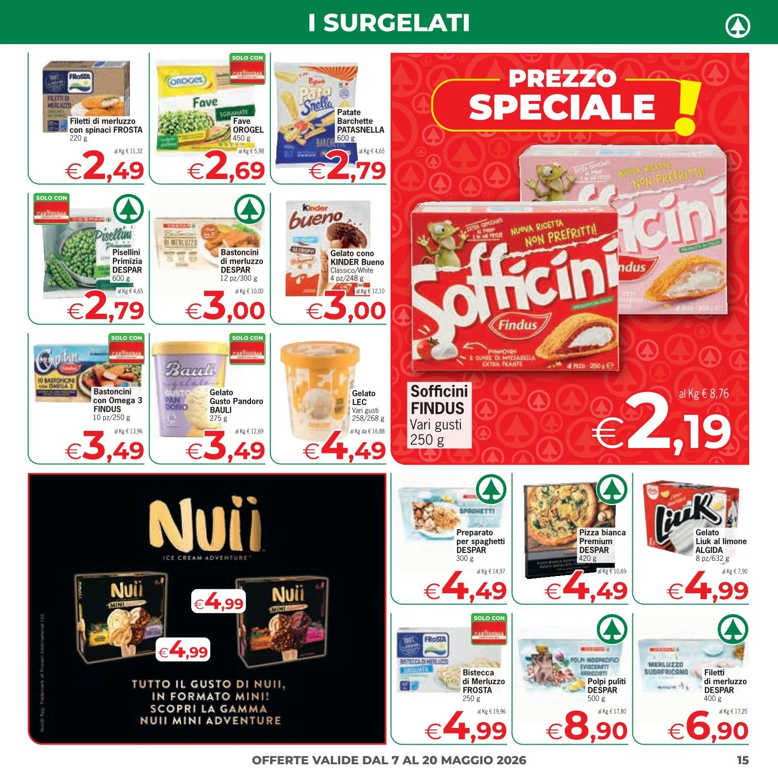 Volantini Eurospar da 7 maggio a 20 maggio di 2026 - Pagina del volantino 15