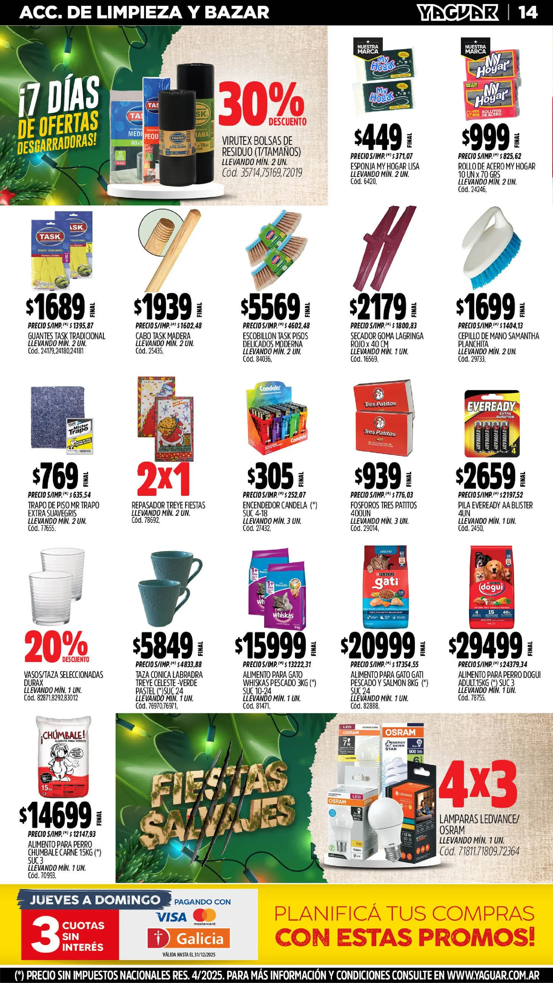 Ofertas de Yaguar Sales 1 de diciembre al 7 de diciembre 2025 - Página 15 del catálogo