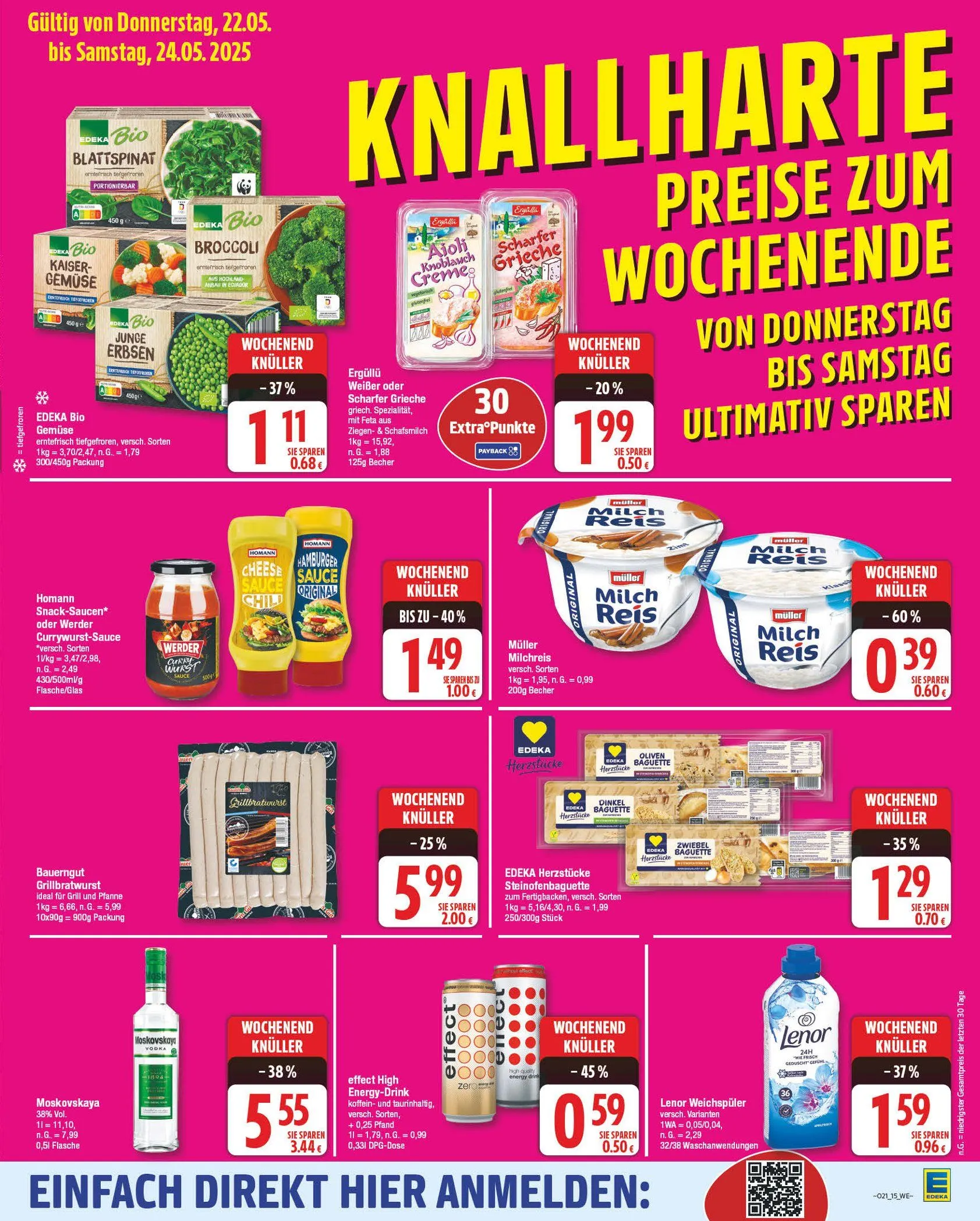 Edeka Prospekt von 19. Mai bis 24. Mai 2025 - Prospekt seite 15