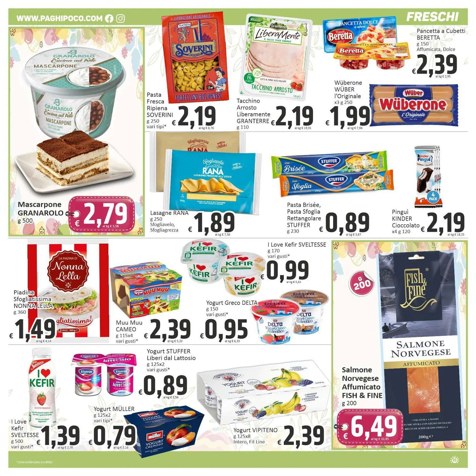 Volantini Paghi Poco da 24 marzo a 6 aprile di 2026 - Pagina del volantino 15