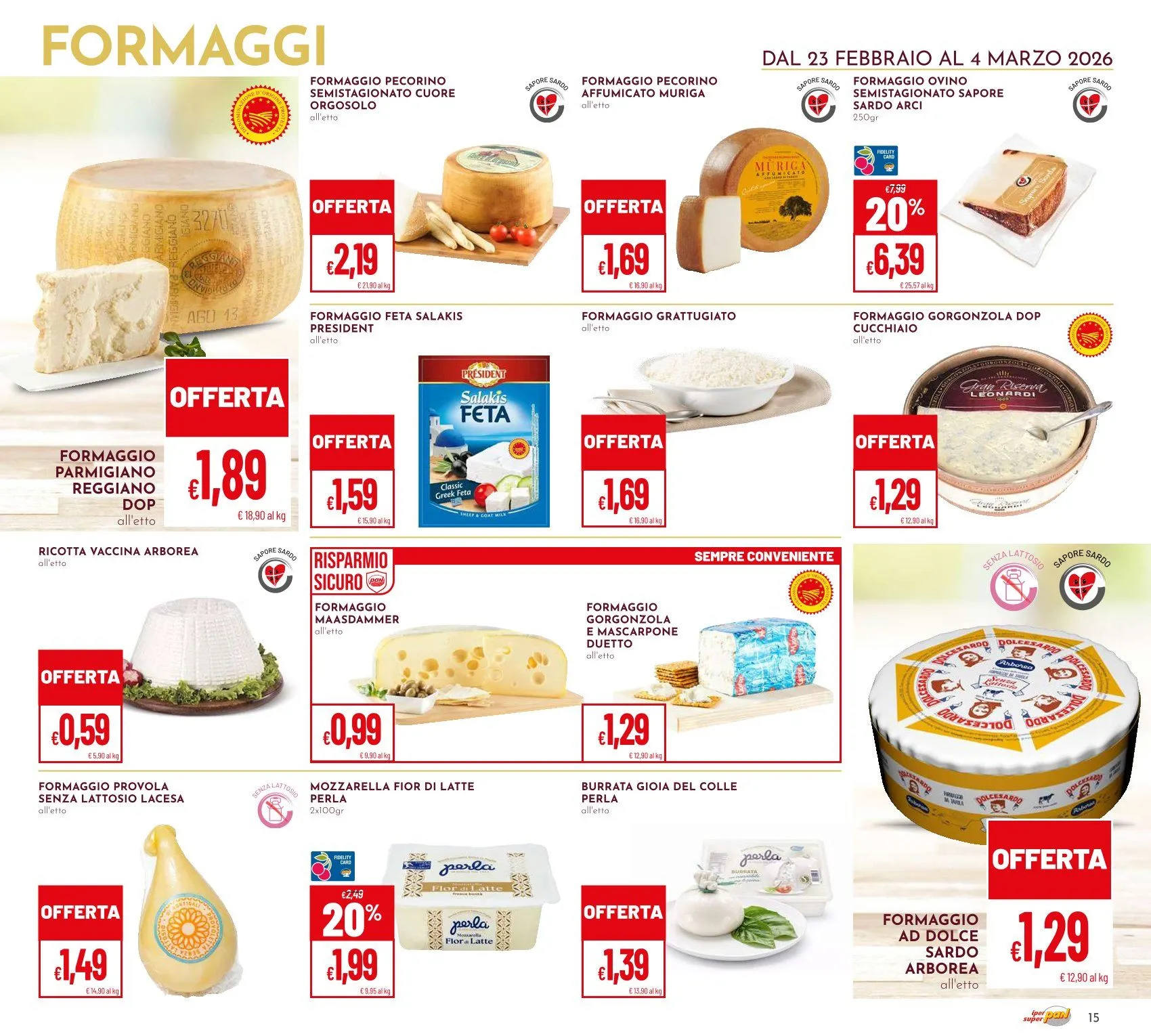 Volantino Pan da 23 febbraio a 4 marzo di 2026 - Pagina del volantino 15