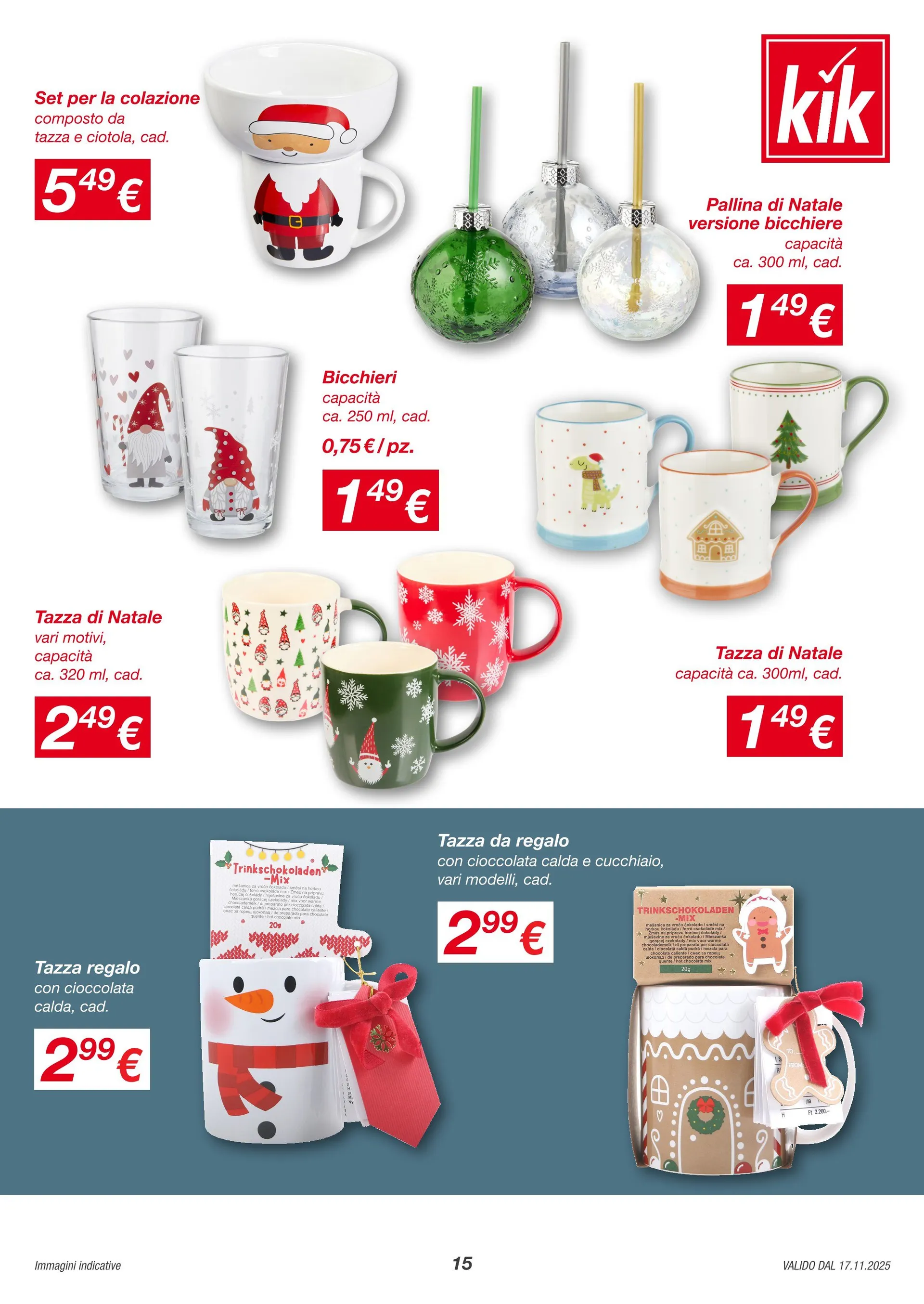 Kik Volantino da 17 novembre a 9 dicembre di 2025 - Pagina del volantino 15