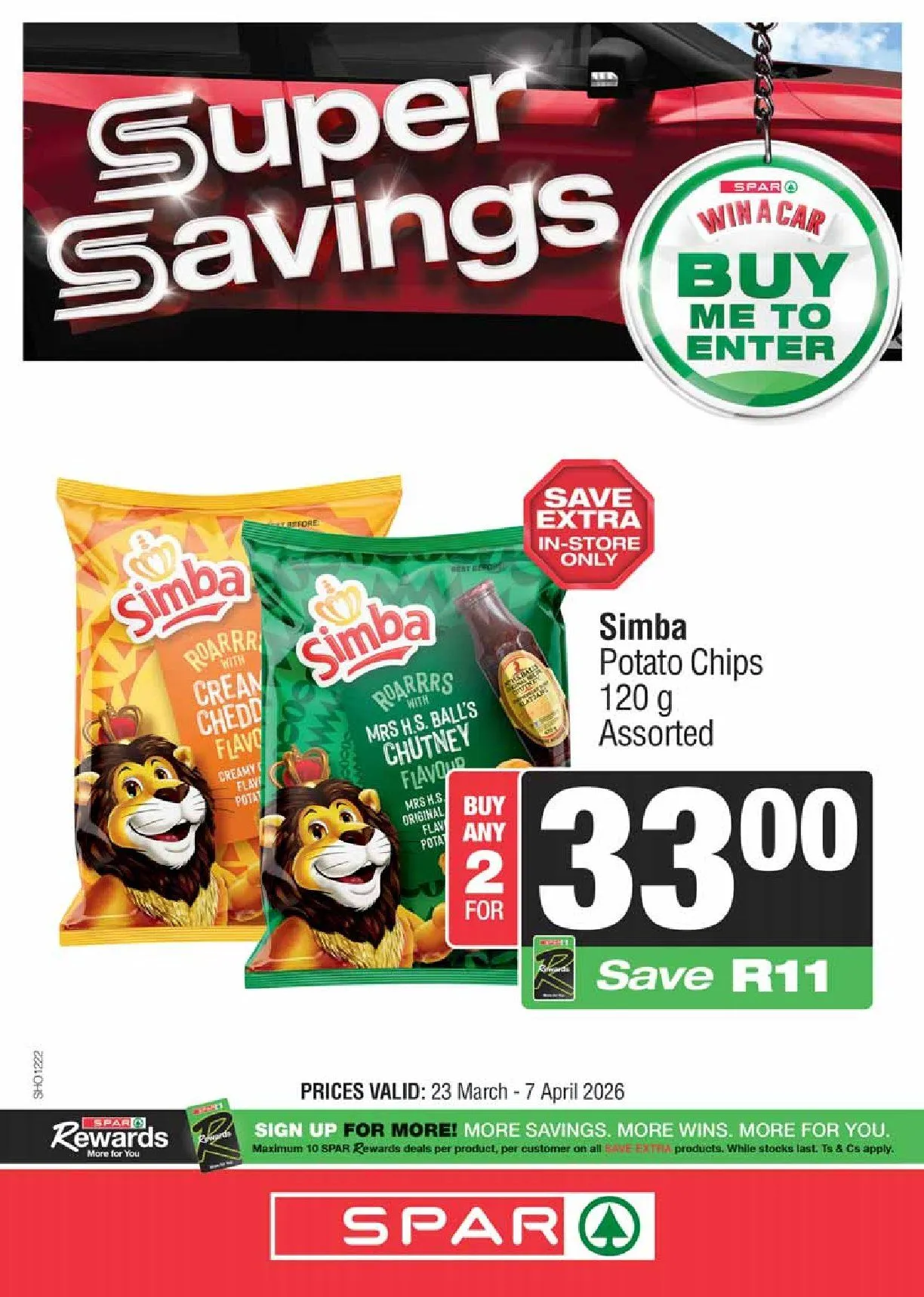 SPAR Sales from 23 March to 7 April 2026 - Catalogue Page 15