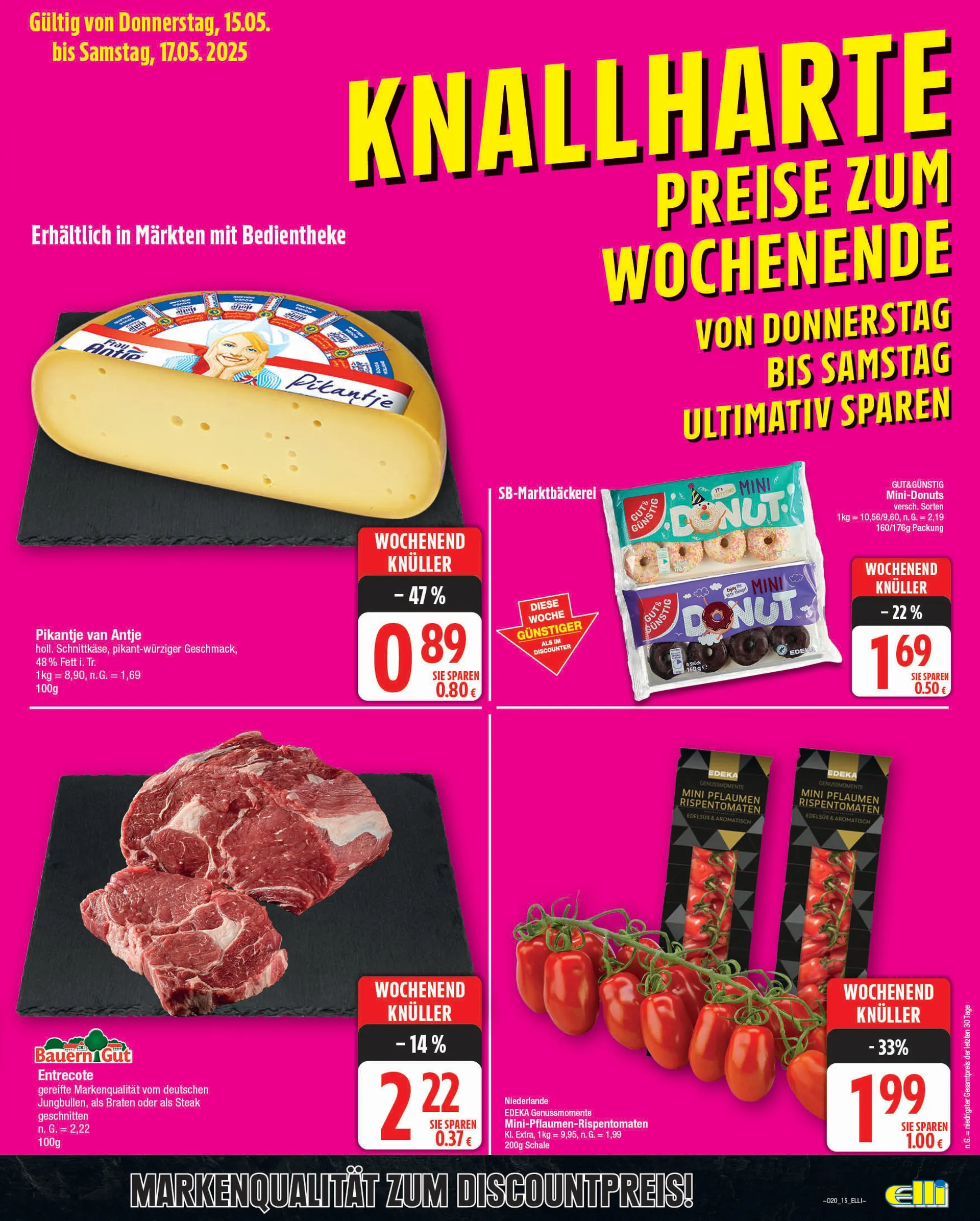 Elli Markt Prospekte von 12. Mai bis 17. Mai 2025 - Prospekt seite 15