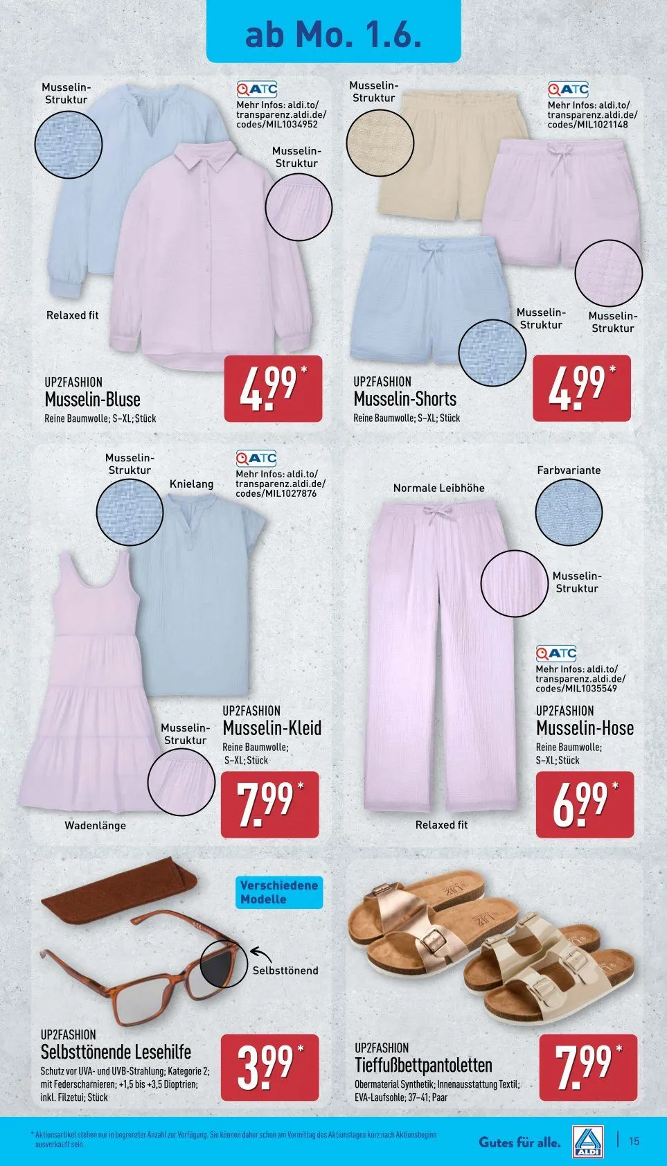 ALDI Nord Prospekte - Aktuelle Angebote von 1. Juni bis 6. Juni 2026 - Prospekt seite 15