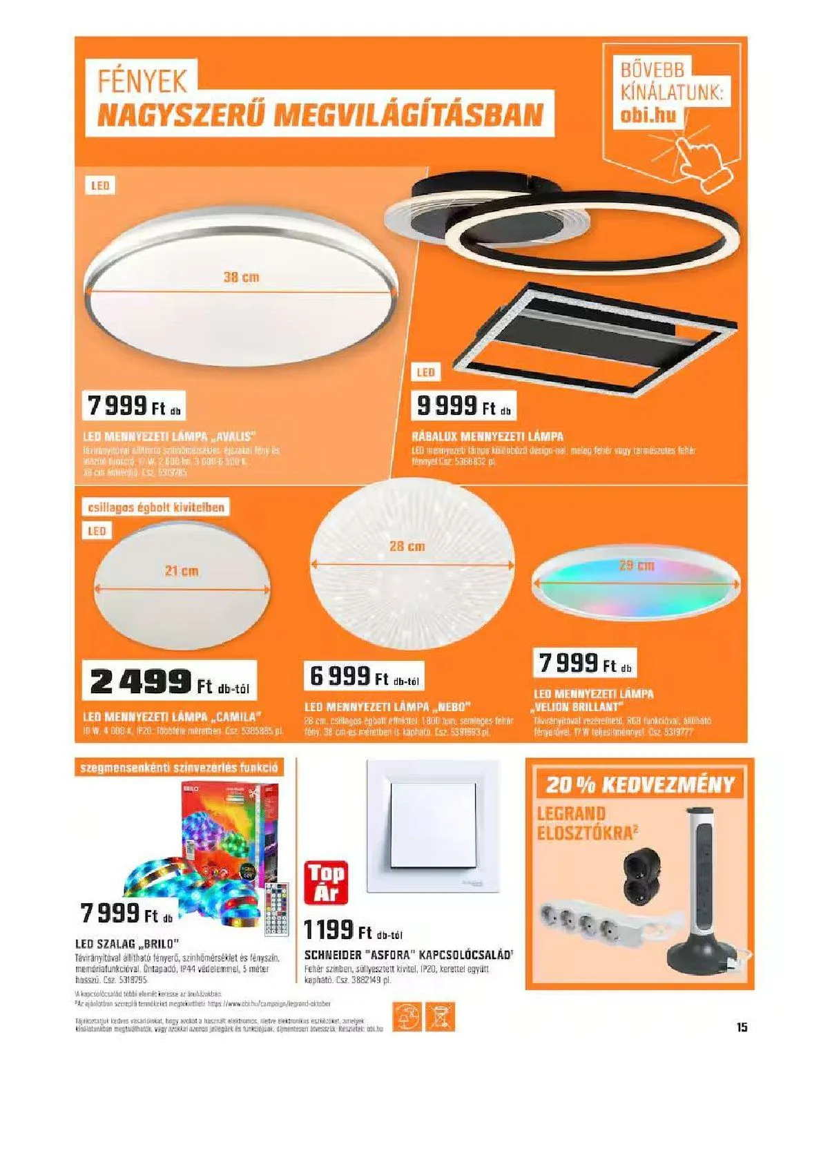 Katalógus OBI október 1.-tól november 3.-ig 2025. - Oldal 15