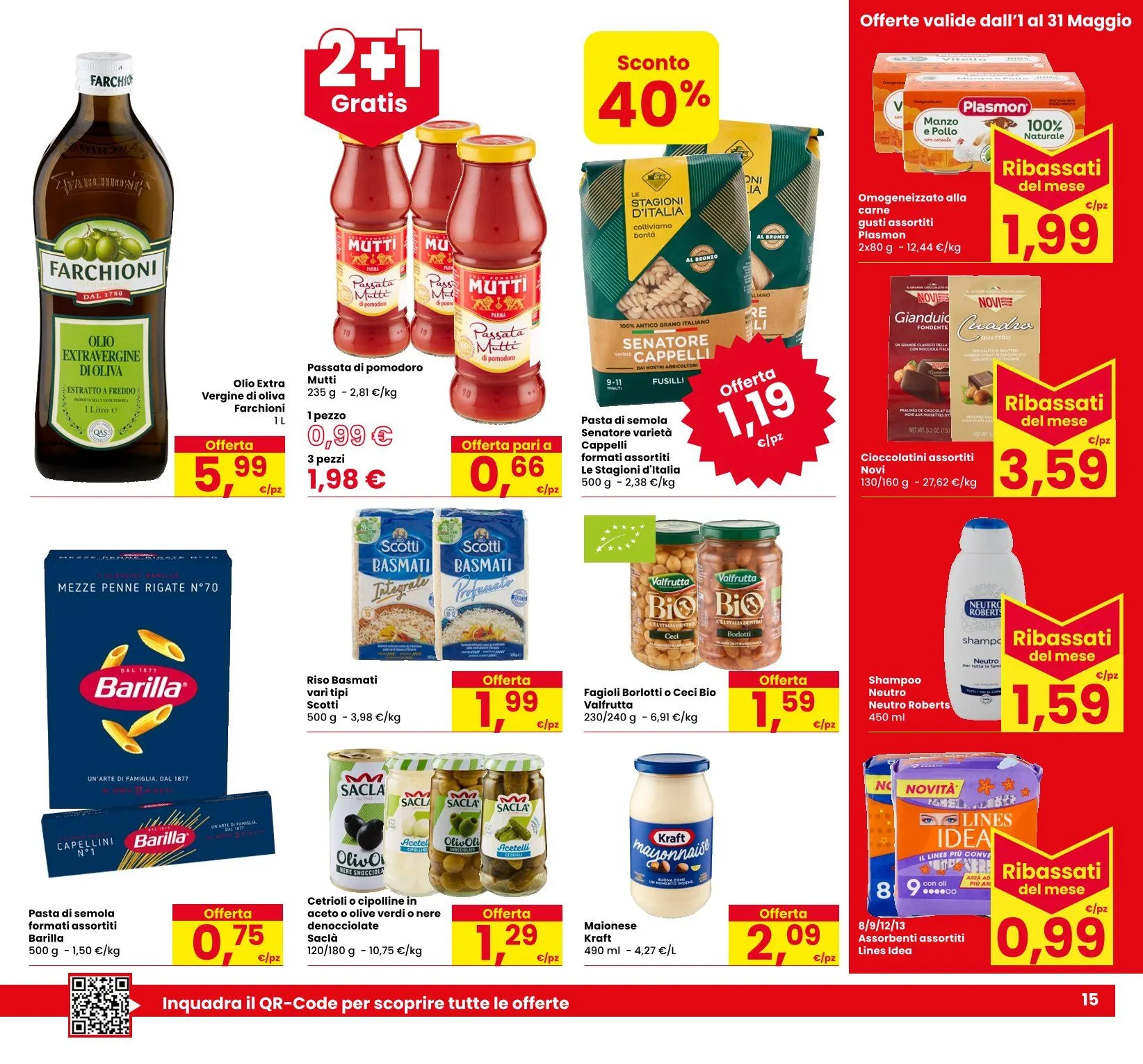 Volantini Eurospar da 30 aprile a 13 maggio di 2026 - Pagina del volantino 15
