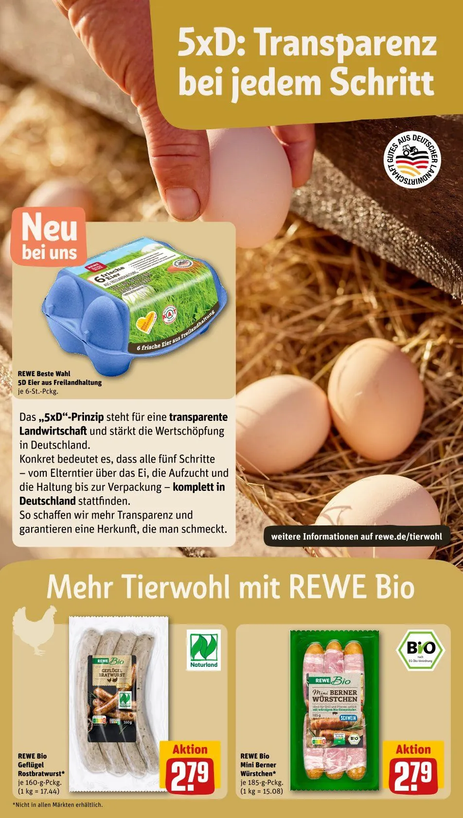 REWE Prospekt von 7. April bis 13. April 2025 - Prospekt seite 15