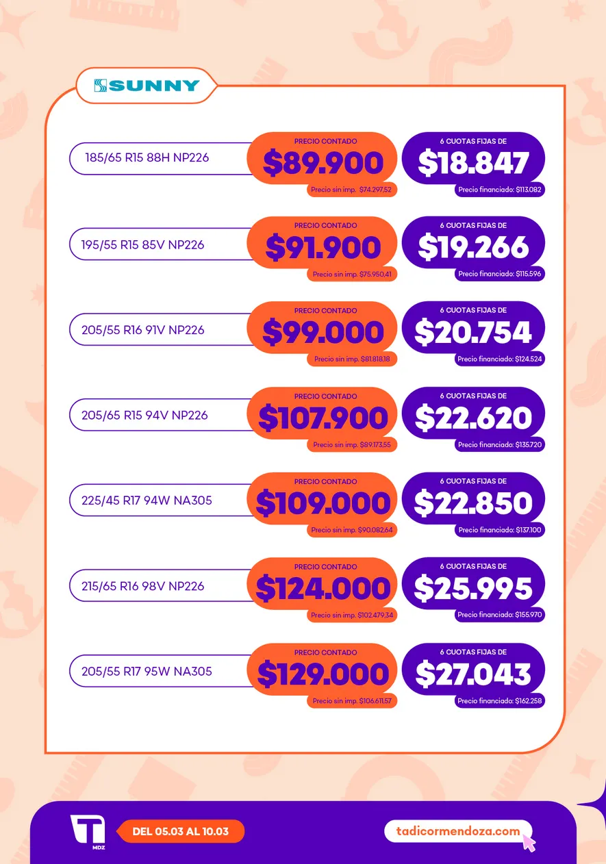 Ofertas de  Supermercados Tadicor Ofertas 5 de marzo al 10 de marzo 2026 - Página 15 del catálogo