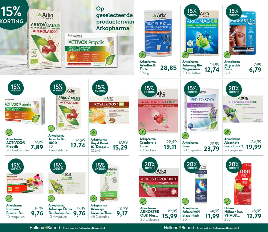 Holland & Barrett folders van 12 januari tot 18 januari 2026 - Folder pagina 15