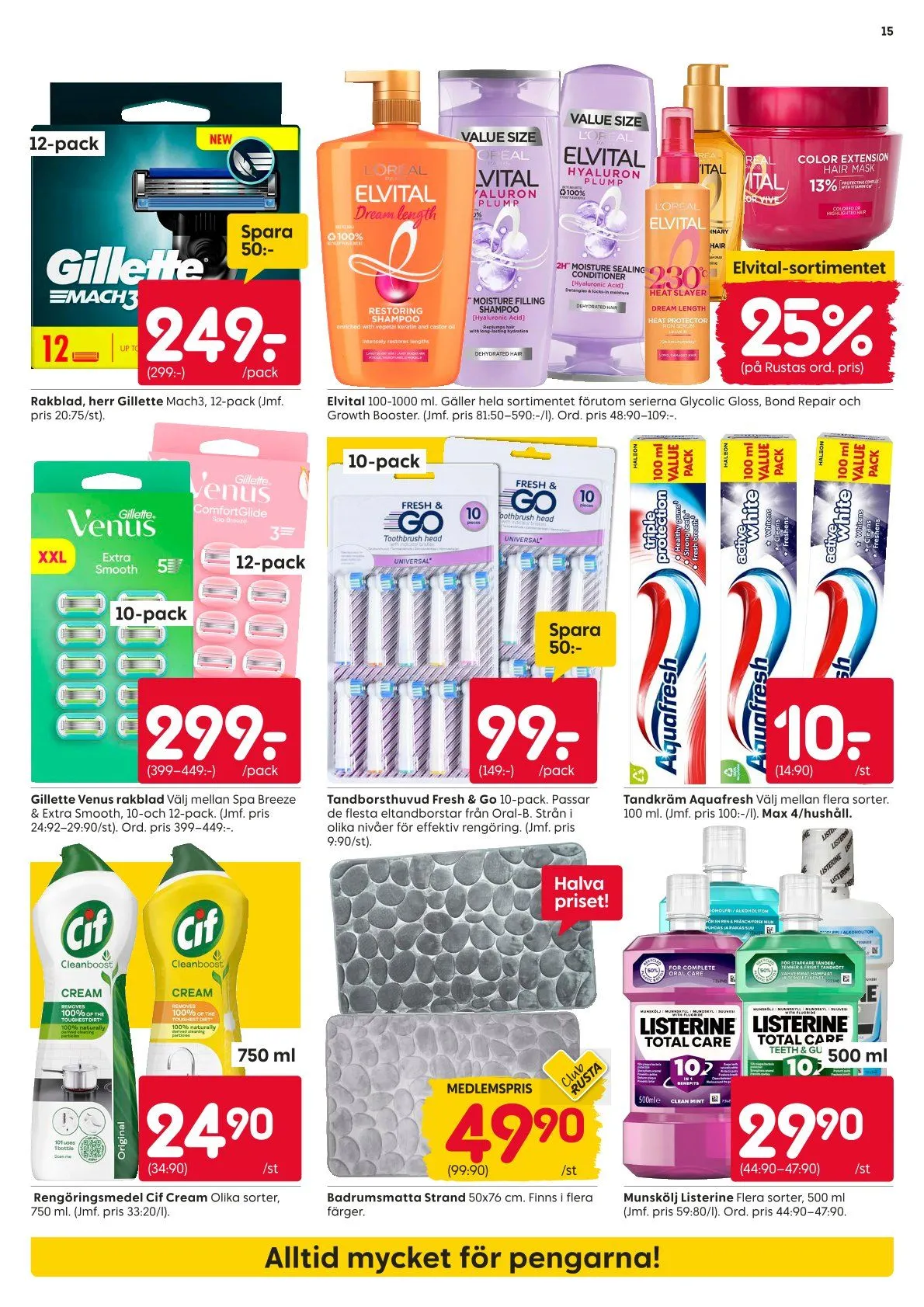 Rusta erbjudanden från 8 juni till 14 juni 2026 - Reklamblad sidor 15