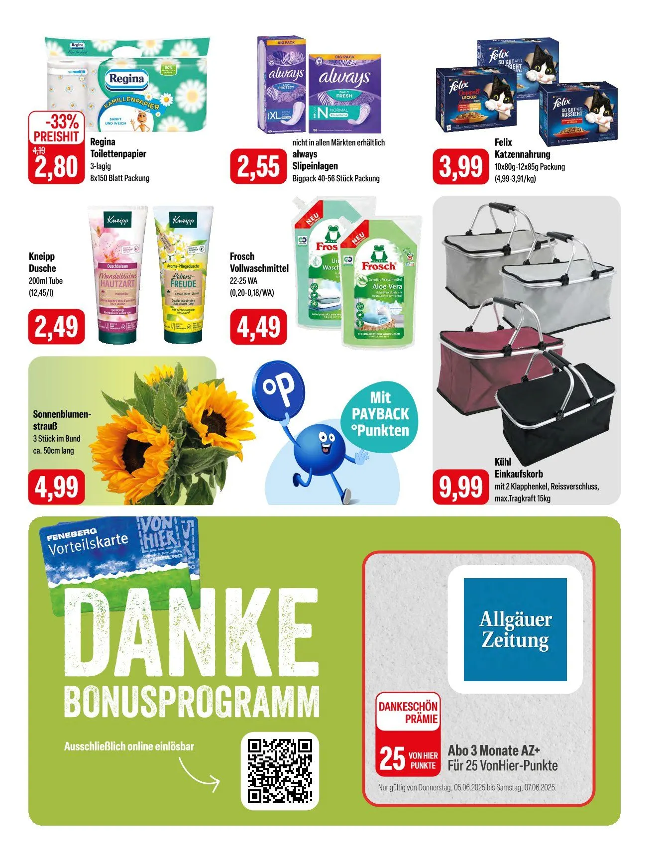 Feneberg Prospekte von 2. Juni bis 7. Juni 2025 - Prospekt seite 15