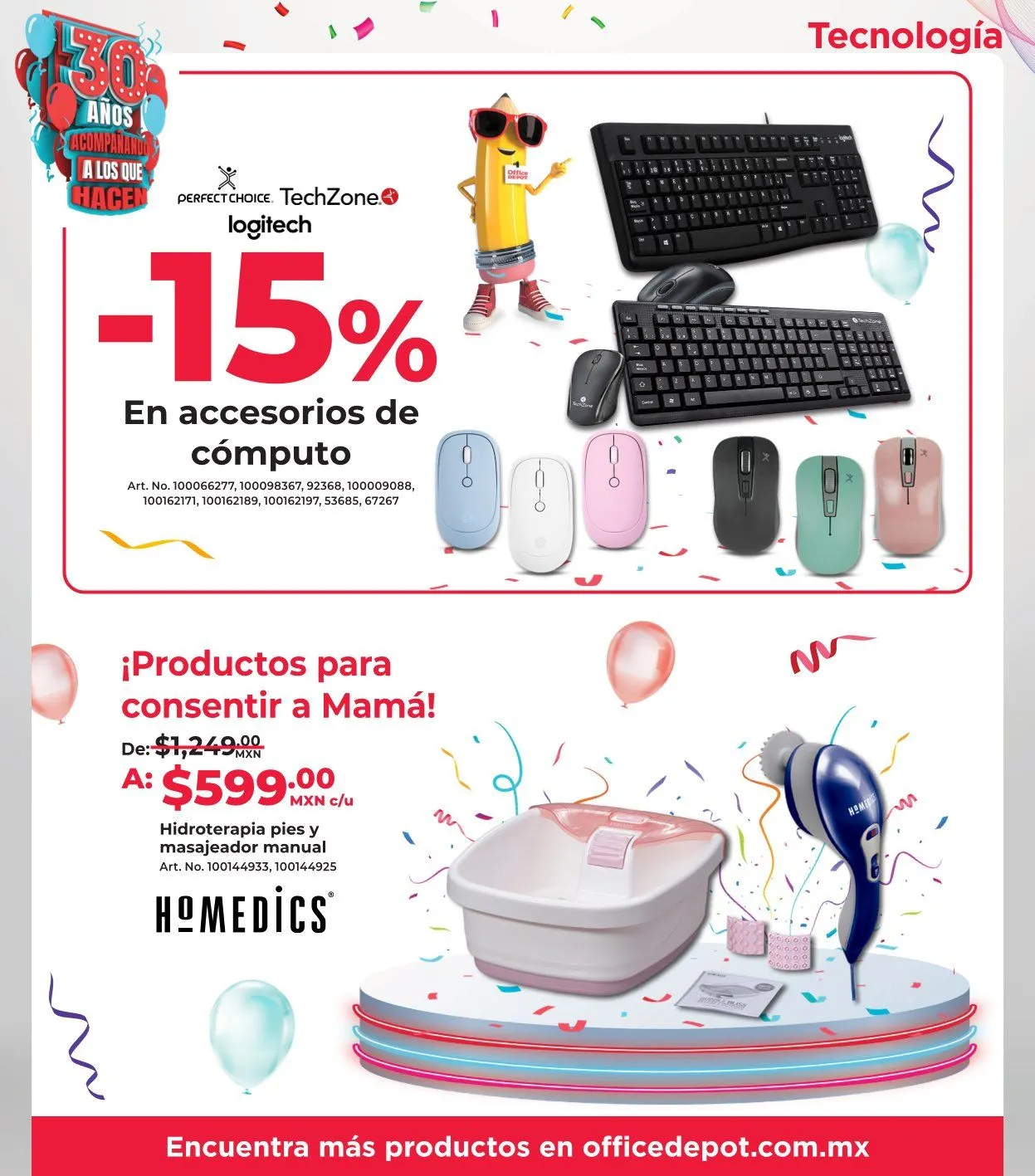 Catálogo de Office Depot Ofertas 1 de mayo al 31 de mayo 2025 - Pagina 15