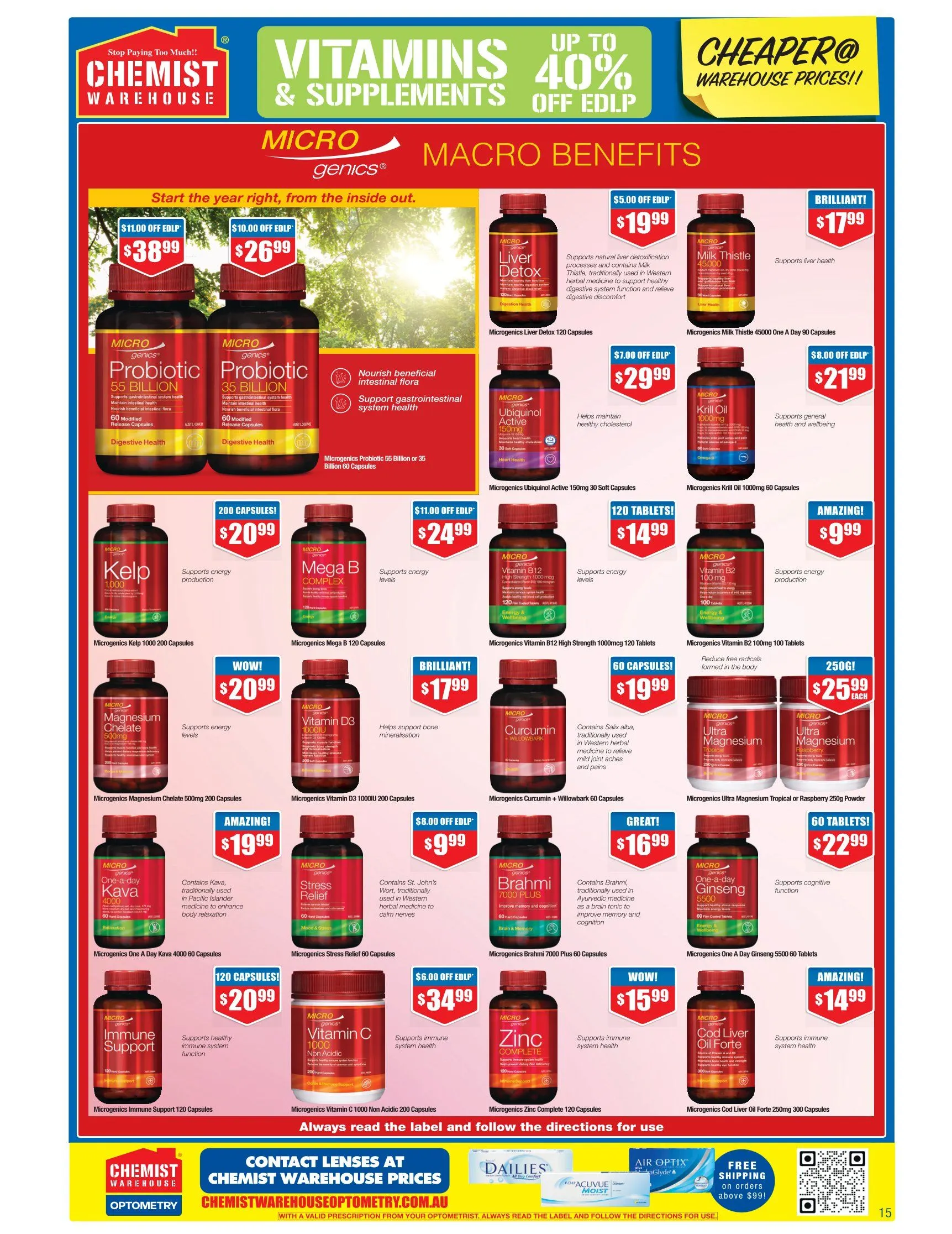 Chemist Warehouse Catalogues - Catalogue valid from 1 January to 14 January 2026 - page 15