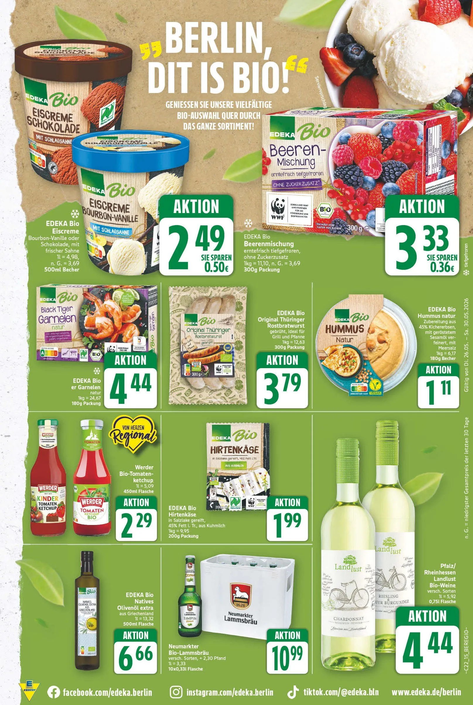 Edeka Angebote von 26. Mai bis 30. Mai 2026 - Prospekt seite 15