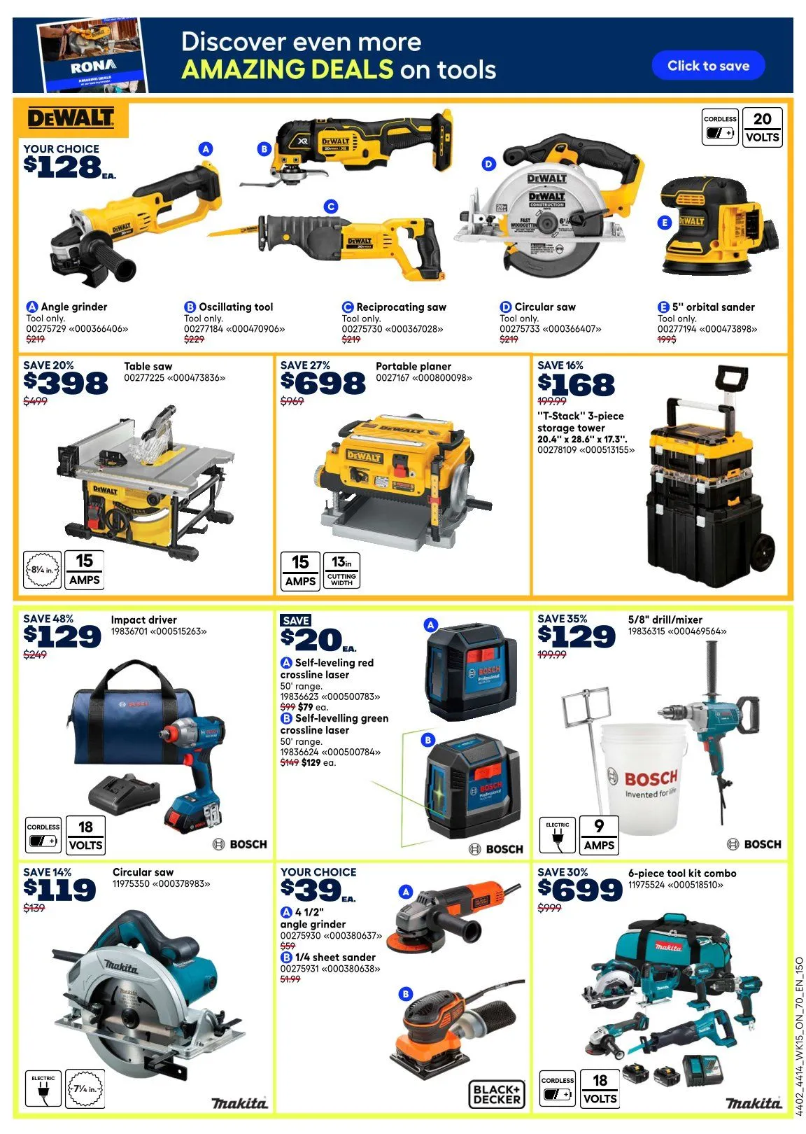 RONA Sales from May 8 to May 13 2026 - flyer page 15