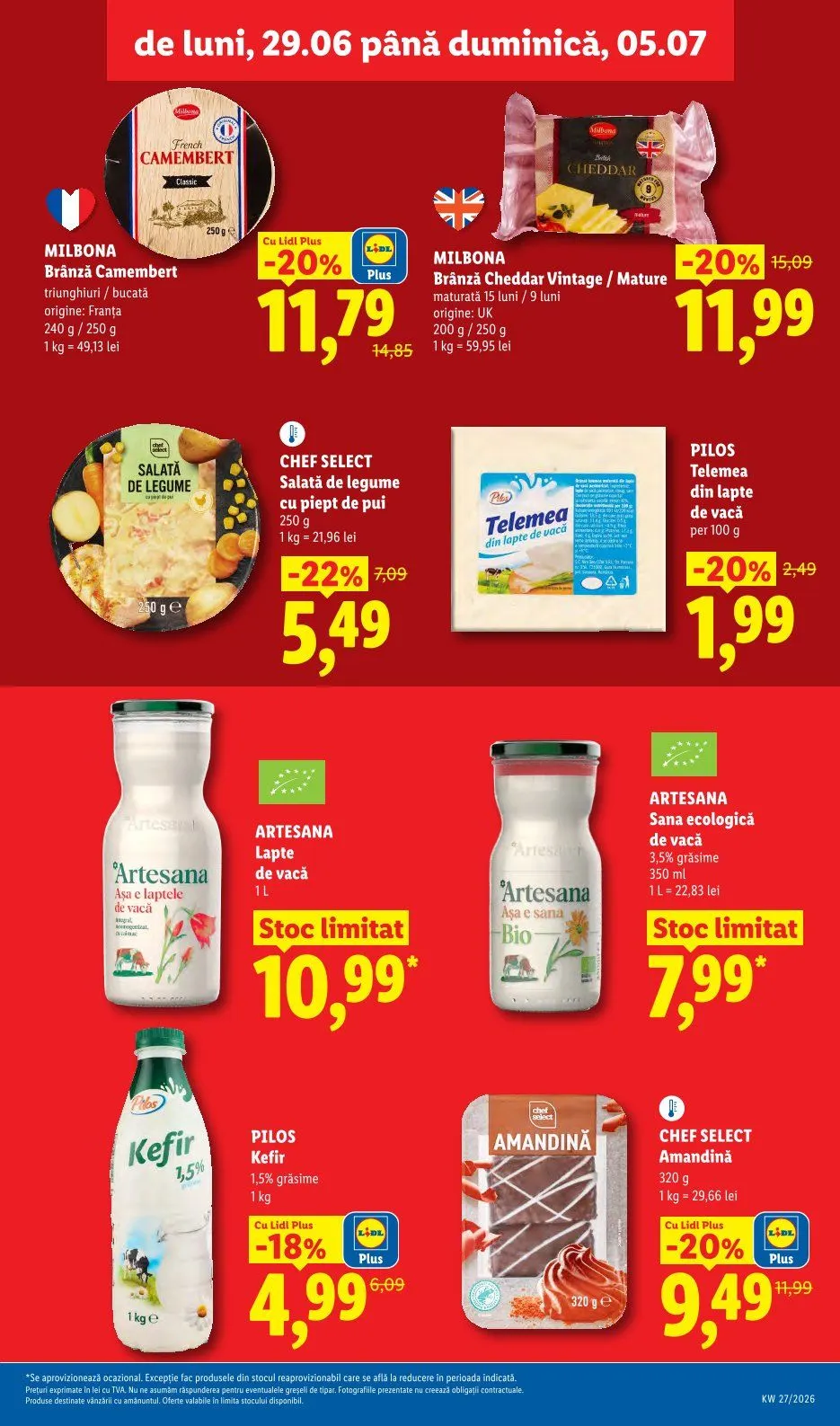 Catalog Oferte de neratat Lidl de la 29 iunie până la 5 iulie 2026 - Revista Pagina 15