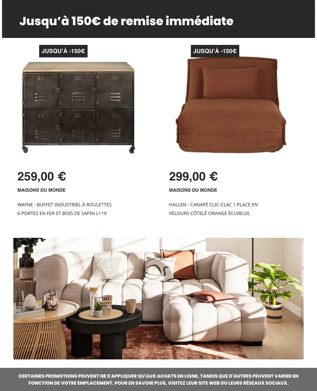 Catalogues Maisons du Monde du 27 mai au 10 juin 2026 - Catalogue page 15