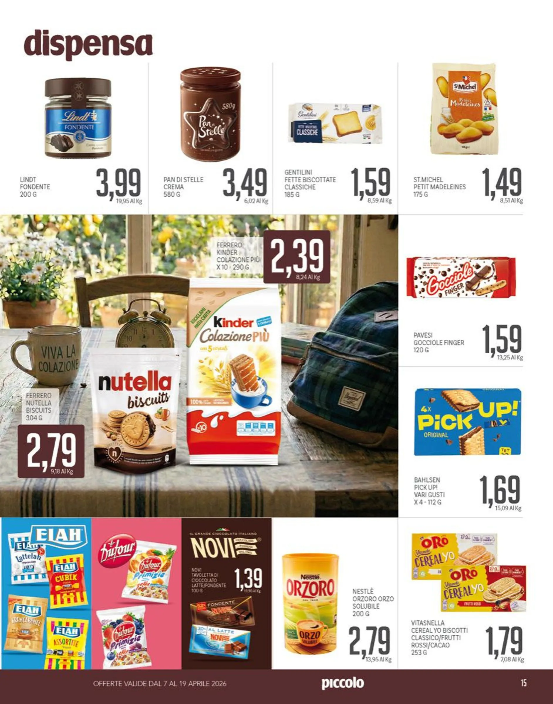 Volantini Piccolo da 7 aprile a 19 aprile di 2026 - Pagina del volantino 15