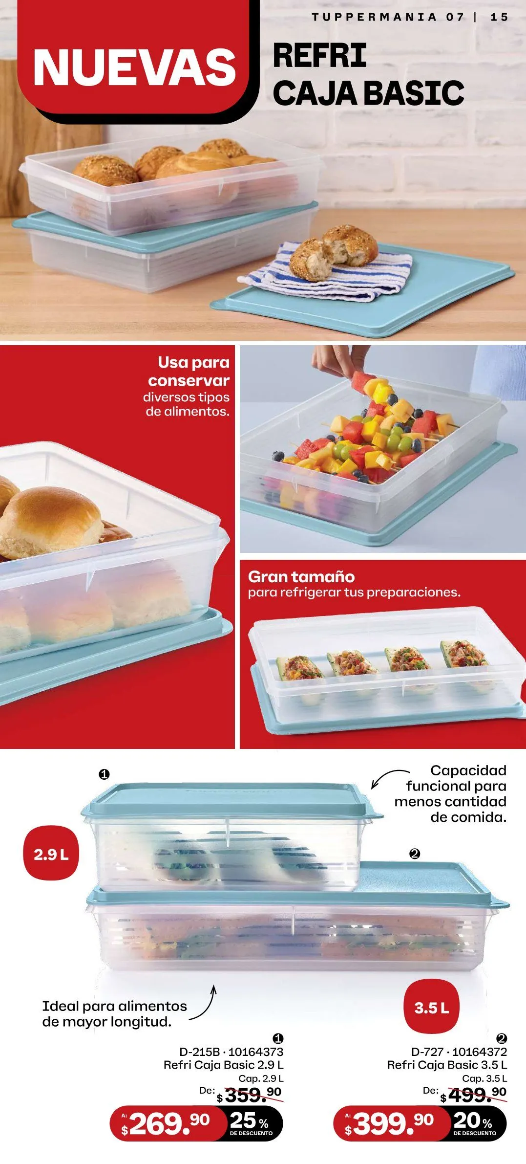 Catálogo de Tupperware catálogos y ofertas 16 de junio al 13 de julio 2025 - Pagina 15