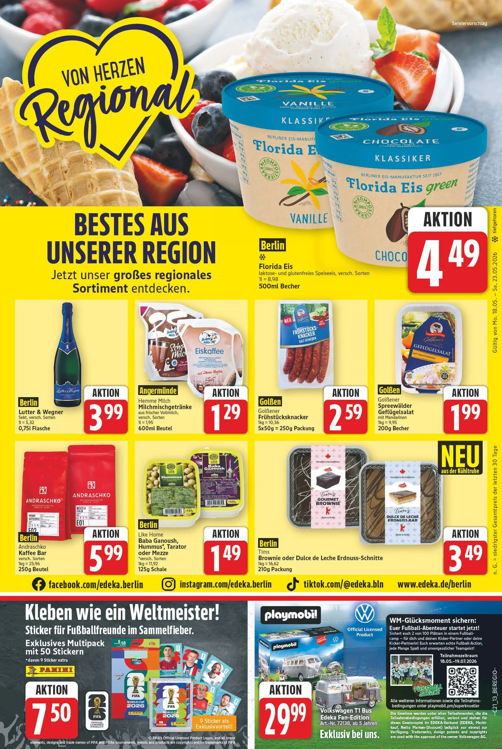 Edeka Angebote von 18. Mai bis 23. Mai 2026 - Prospekt seite 15