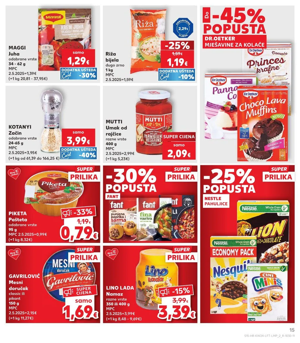 Katalog Kaufland od 10. lipnja do 16. lipnja 2026. - Pregled Stranica 15