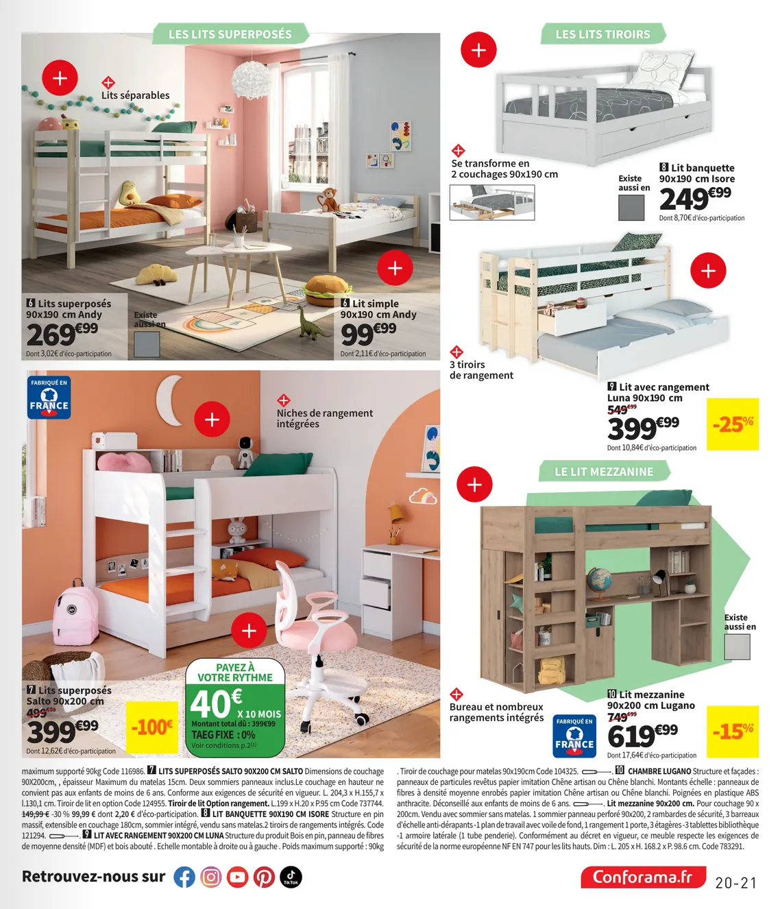 Catalogues Conforama du 9 juin au 6 juillet 2026 - Catalogue page 15