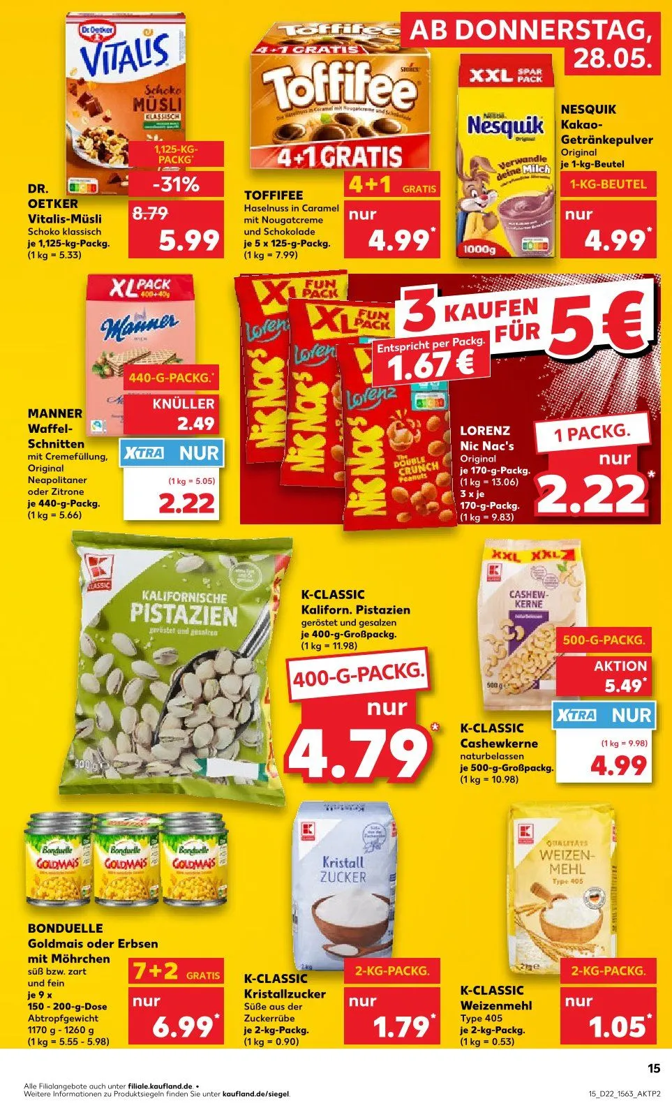 Kaufland Prospekte von 28. Mai bis 3. Juni 2026 - Prospekt seite 15