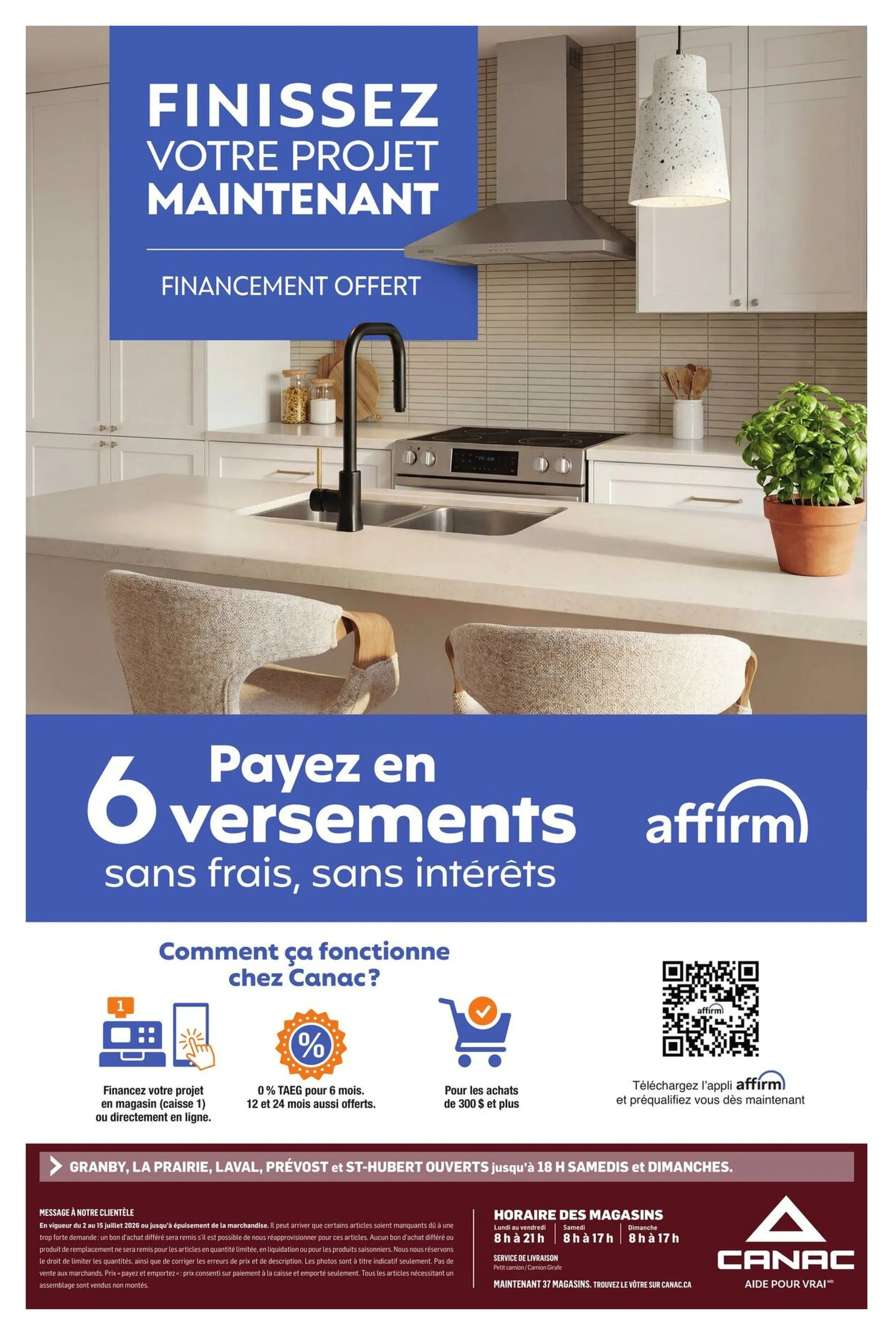 Canac Sales from July 3 to July 15 2026 - flyer page 15