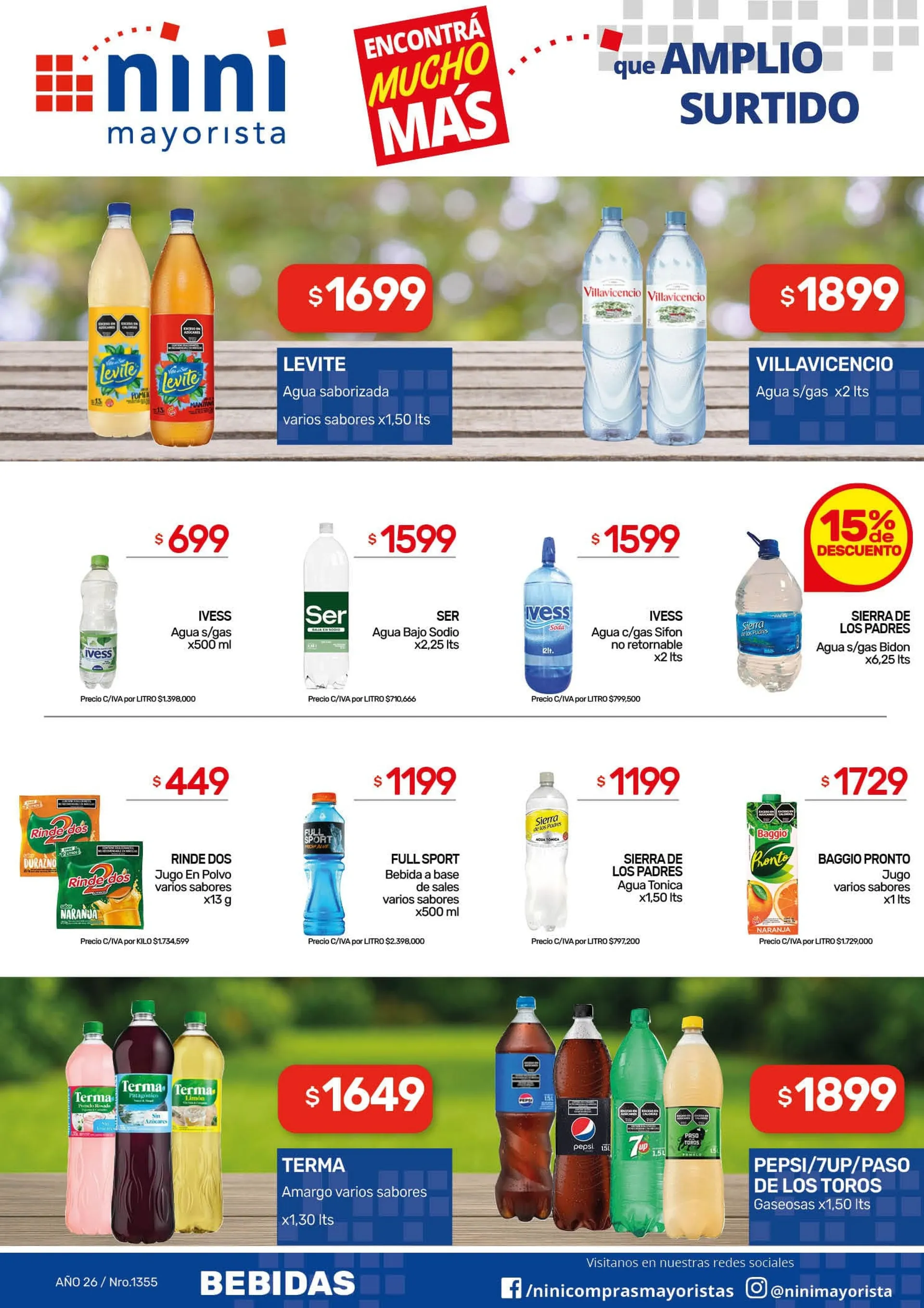 Ofertas de Nini Mayorista Ofertas 17 de abril al 19 de abril 2026 - Página 15 del catálogo