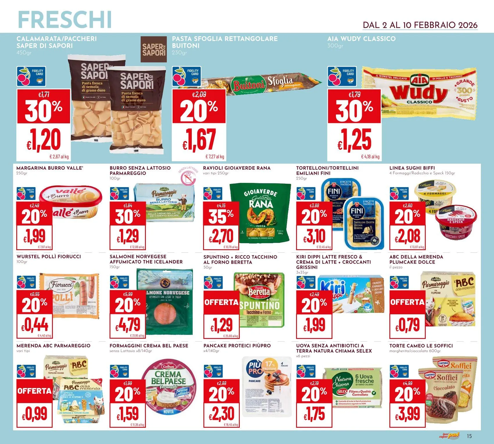 Volantini Pan da 2 febbraio a 10 febbraio di 2026 - Pagina del volantino 15