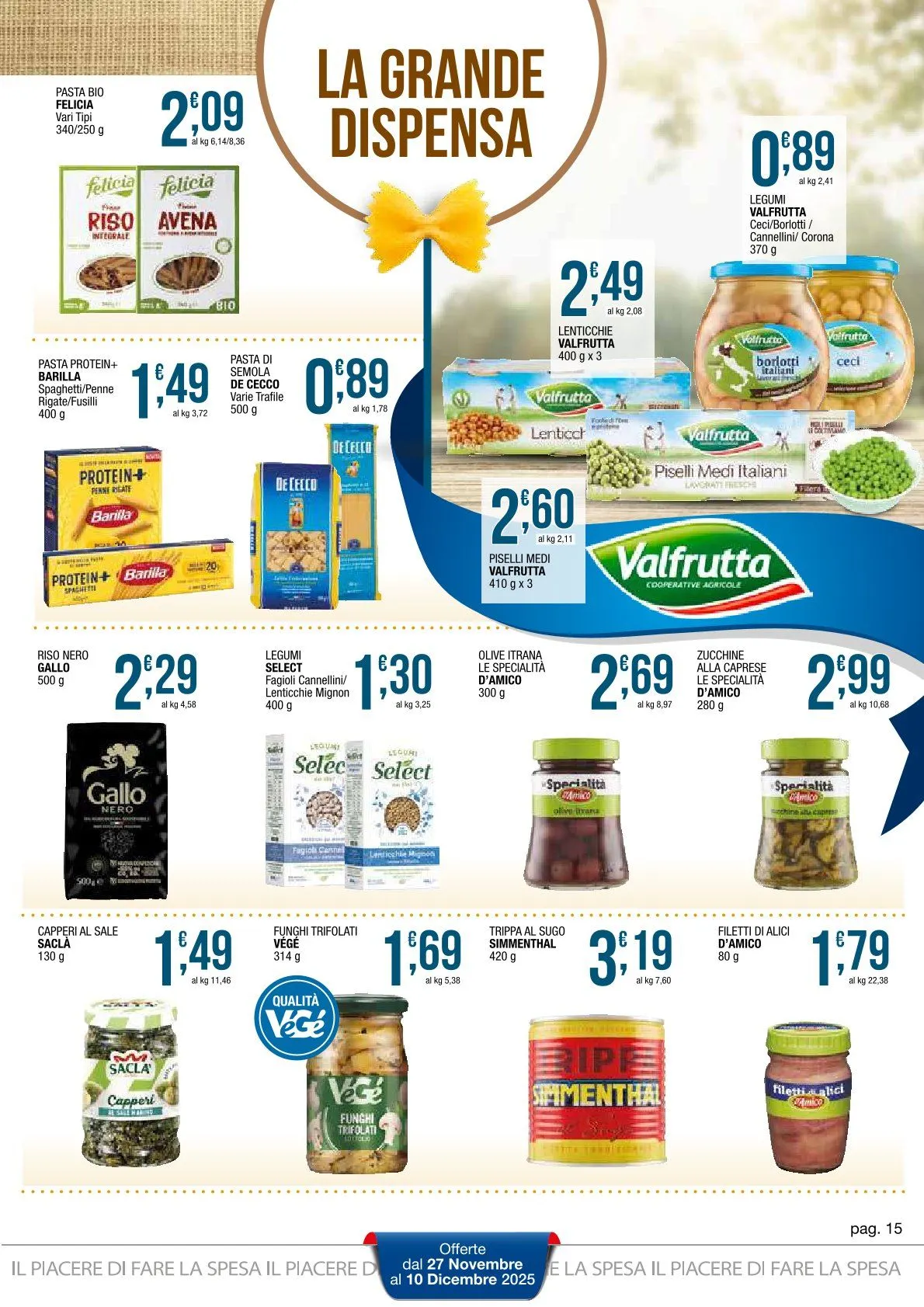 Maxi Sidis Volantino da 27 novembre a 10 dicembre di 2025 - Pagina del volantino 15