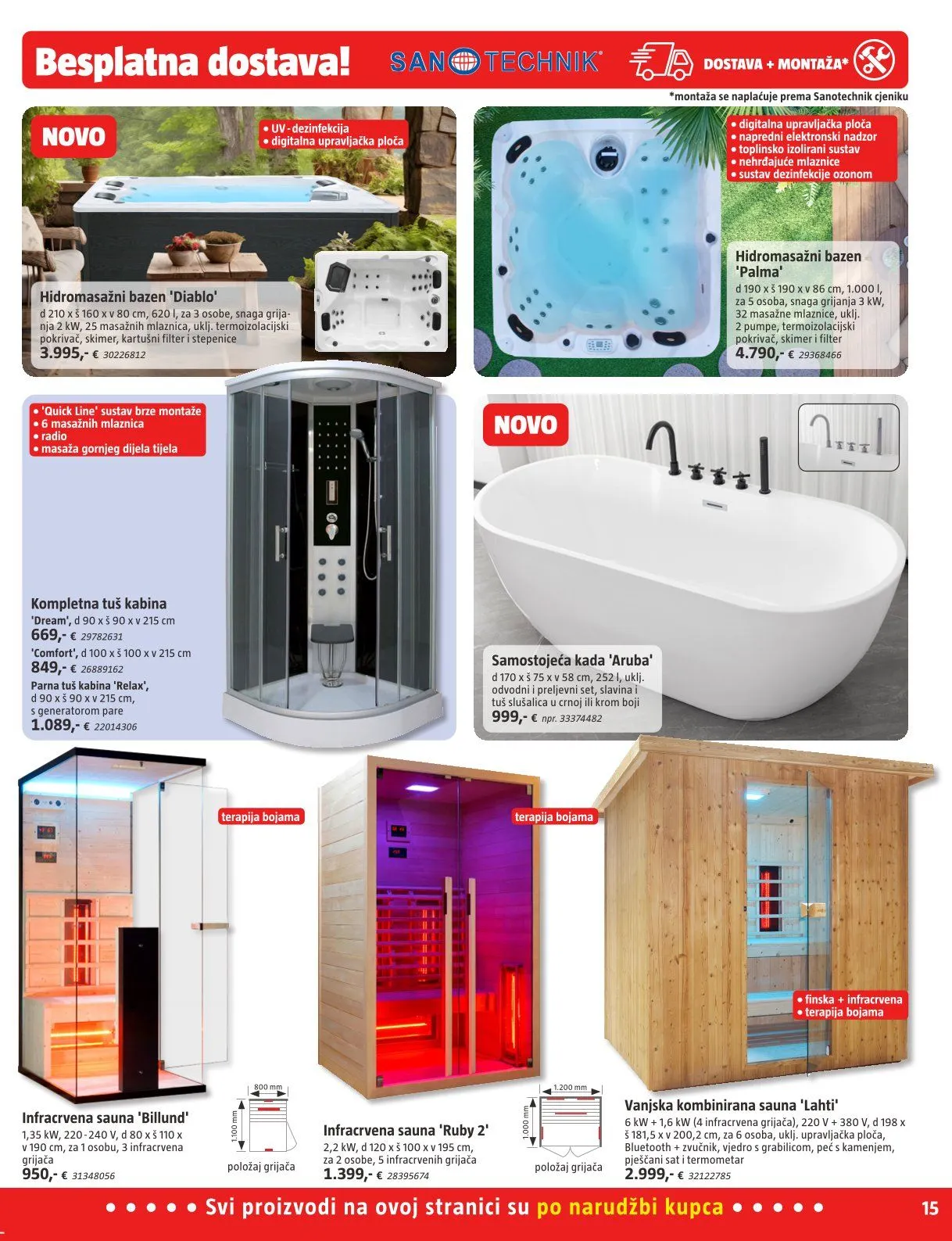 Katalog Najnovije ponude trgovine Bauhaus od 1. veljače do 28. veljače 2026. - Pregled Stranica 15