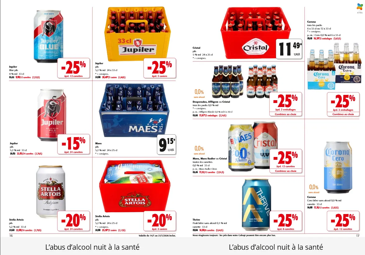 Catalogues Colruyt du 14 janvier au 27 janvier 2026 - Catalogue page 15