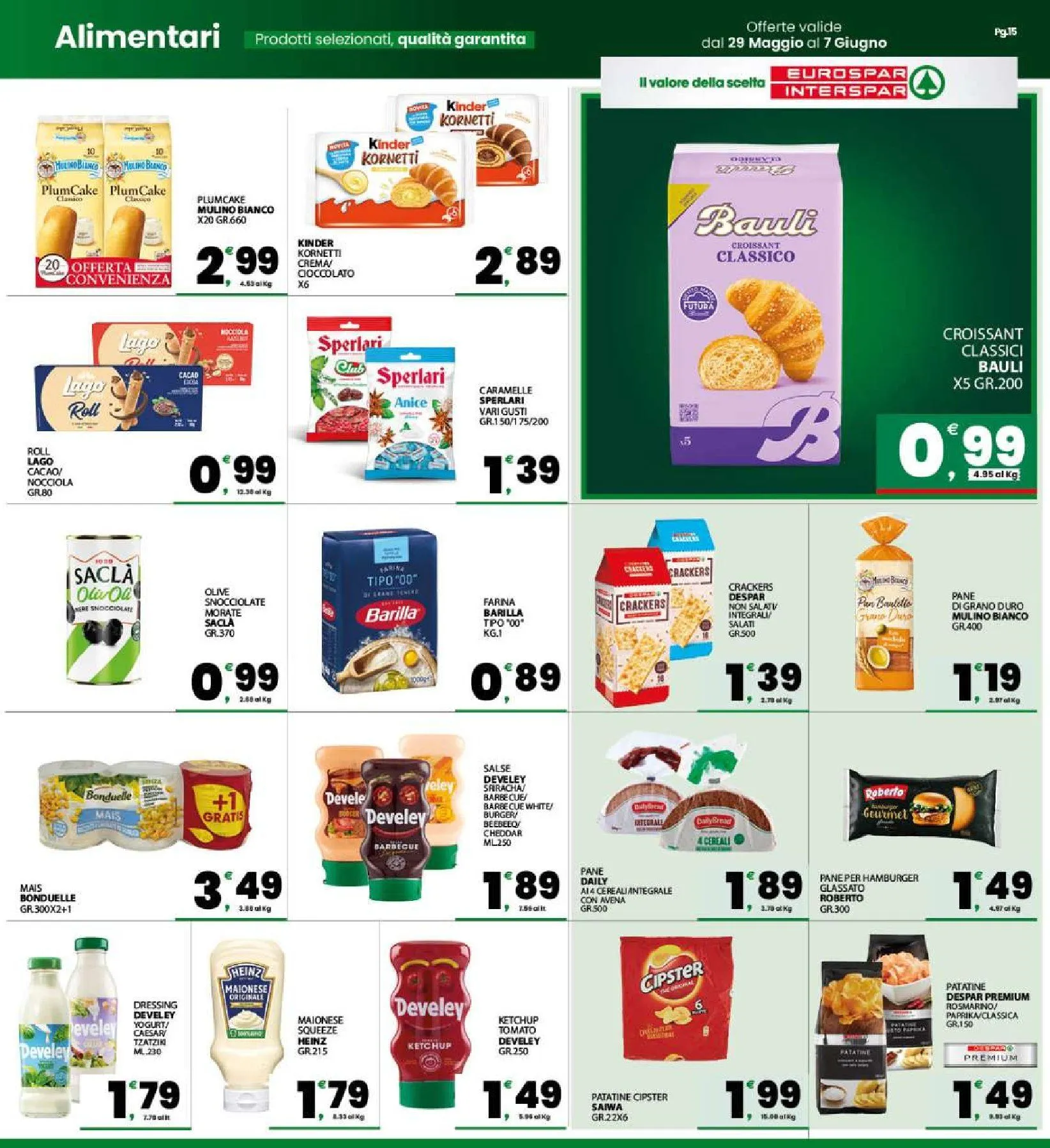  Volantini Interspar da 29 maggio a 7 giugno di 2026 - Pagina del volantino 15