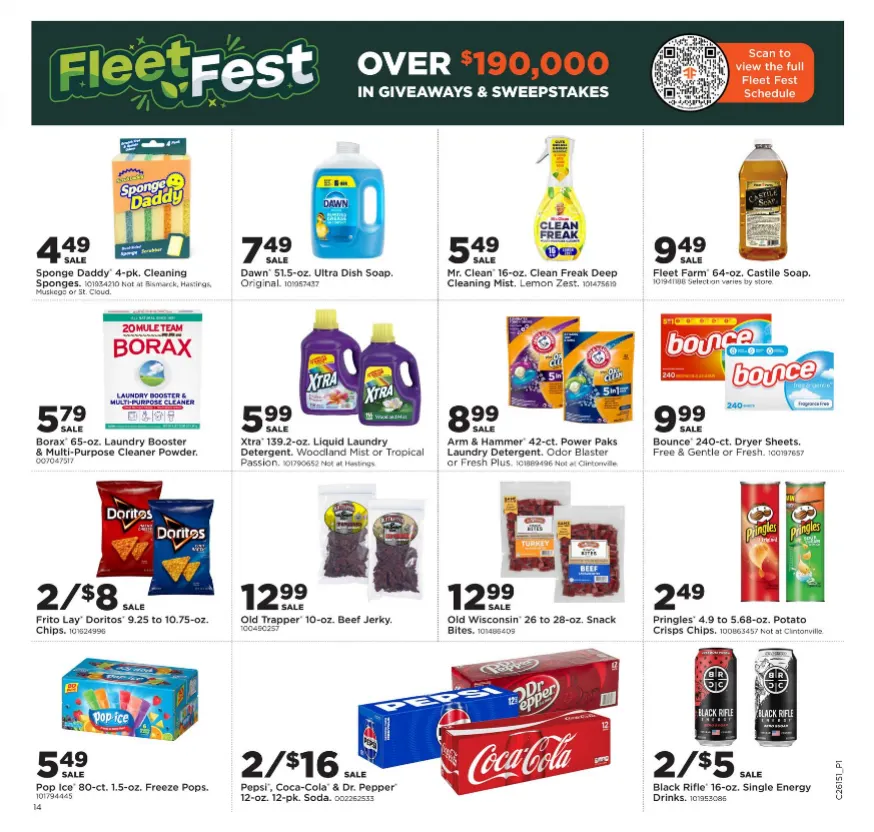 Weekly promotion Fleet Farm Sales spanning from April 6 to April 12 2026 - Page 15 for Catalogue 365