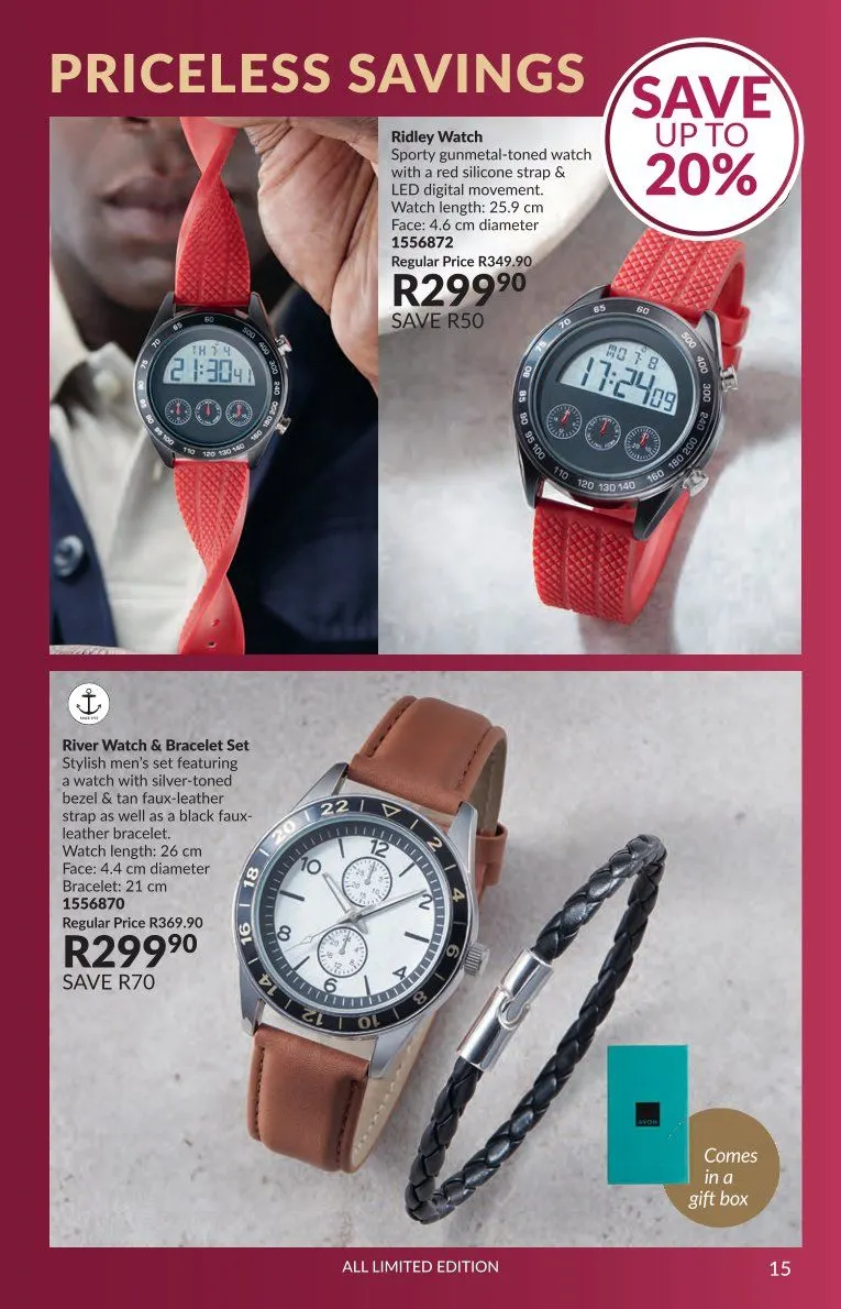 Avon Sales from 3 March to 31 March 2026 - Catalogue Page 15