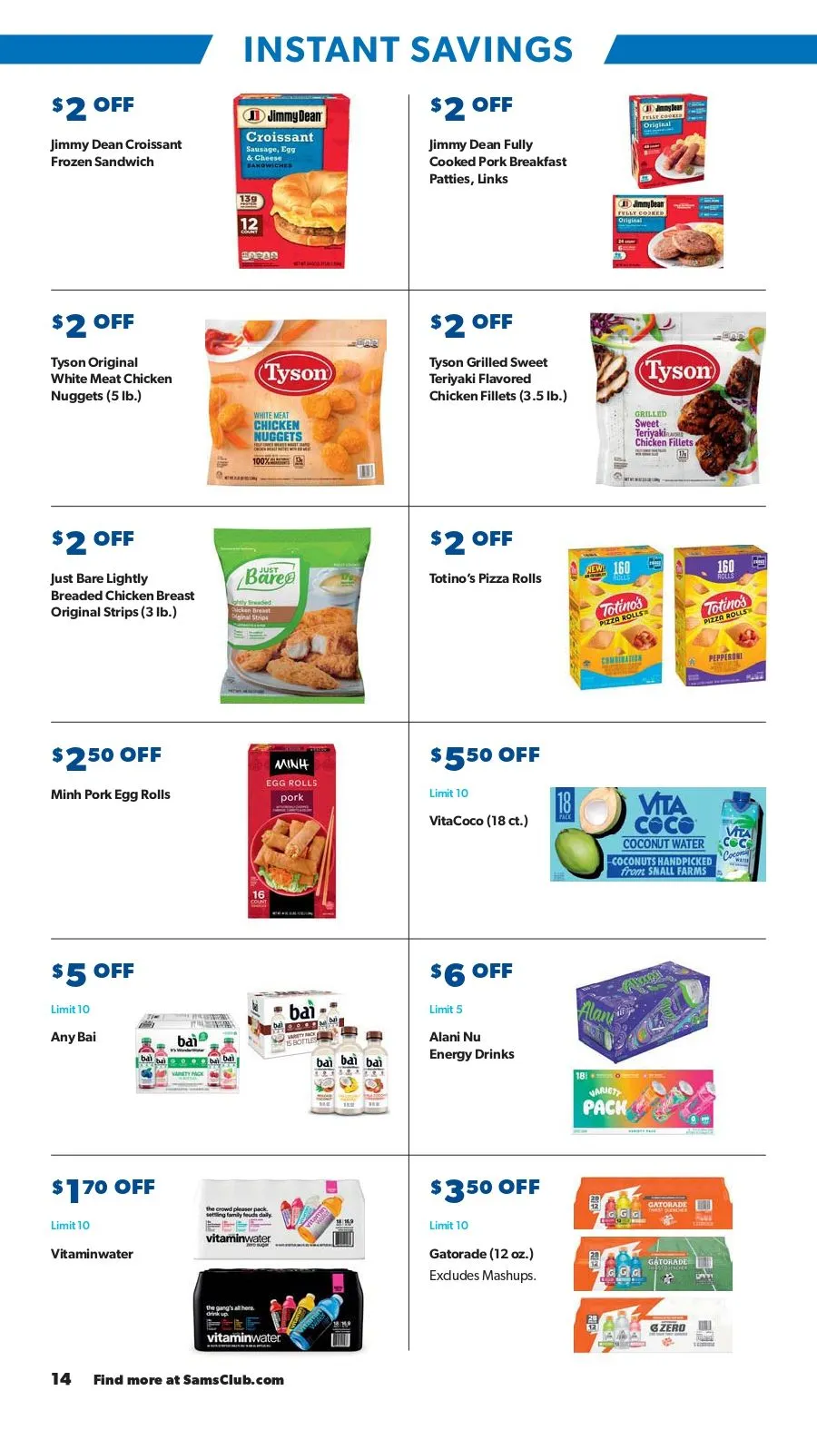 Weekly ad Instant Savings from August 19 to September 22 2025 - Page 14