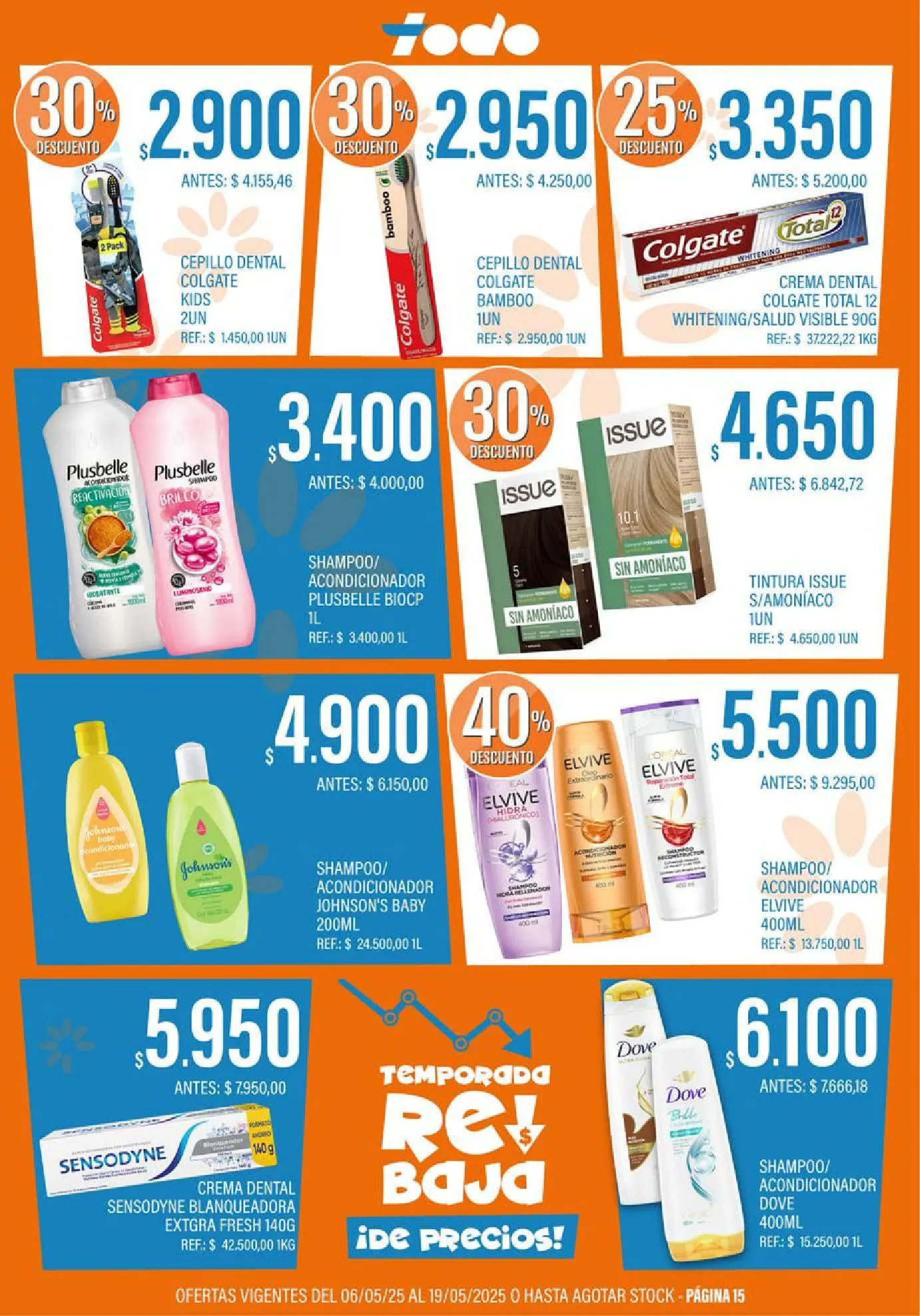Ofertas de Ofertas Supermercados Todo 6 de mayo al 19 de mayo 2025 - Página 15 del catálogo