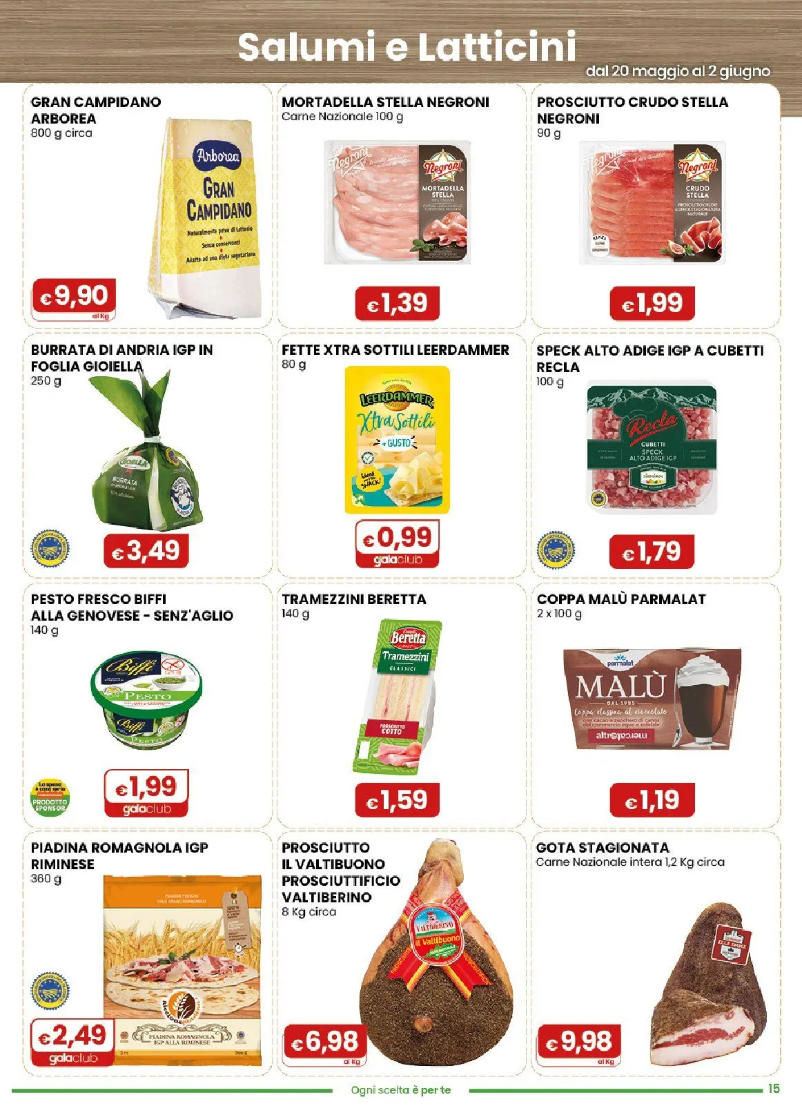 Volantini Gala Supermercati da 20 maggio a 2 giugno di 2026 - Pagina del volantino 15