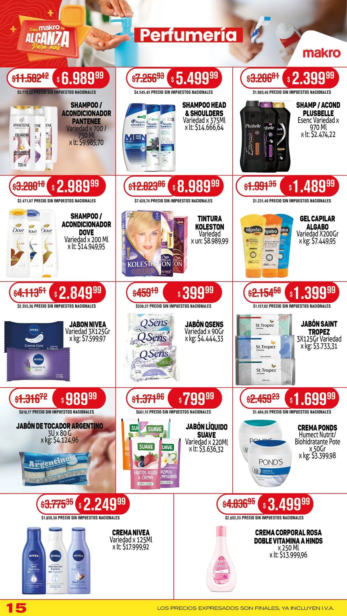 Ofertas de Makro - Catálogos semanales 14 de agosto al 21 de agosto 2025 - Página 15 del catálogo