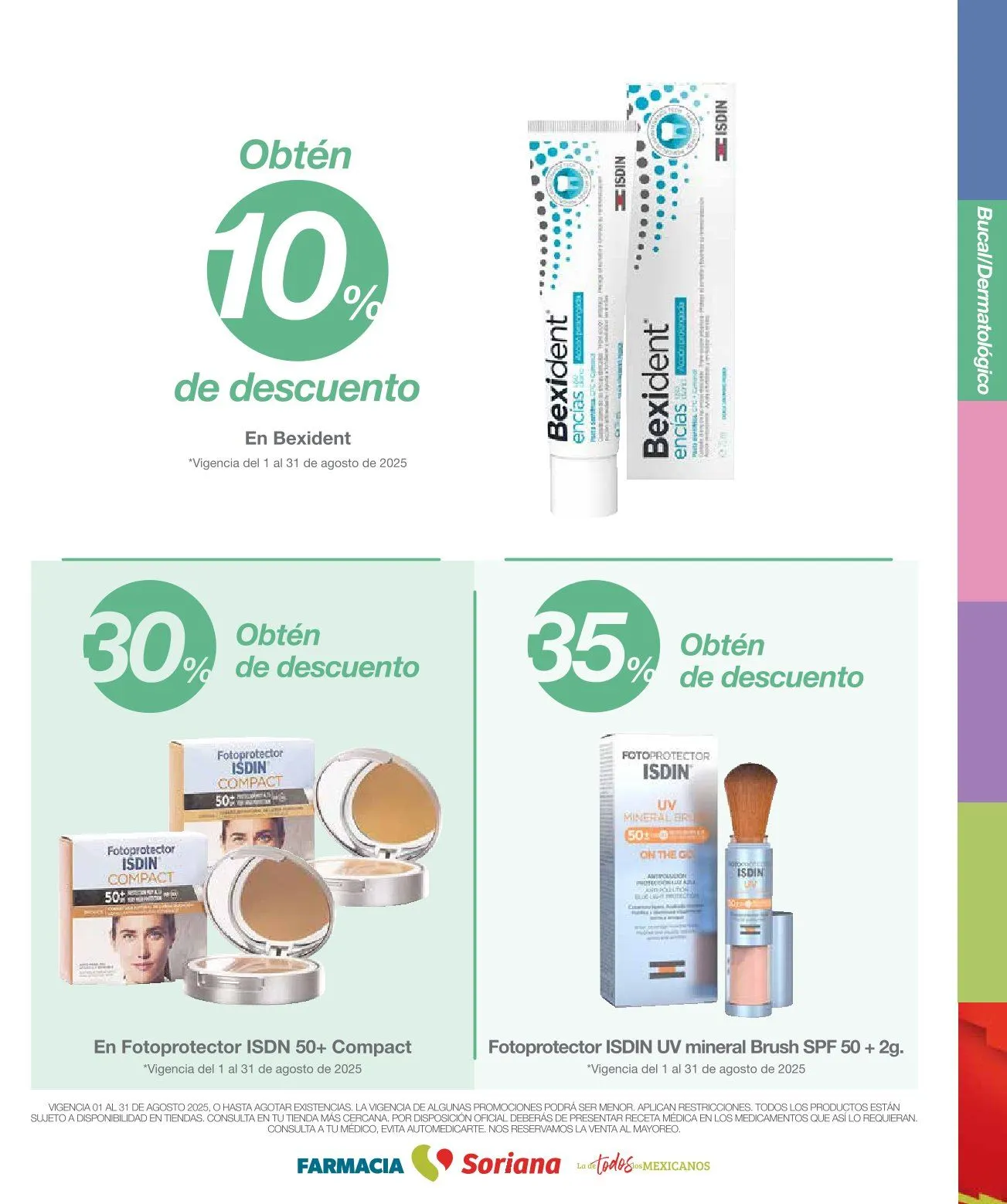 Catálogo de Soriana Ofertas Farmacia del Mes 1 de agosto al 31 de agosto 2025 - Pagina 15