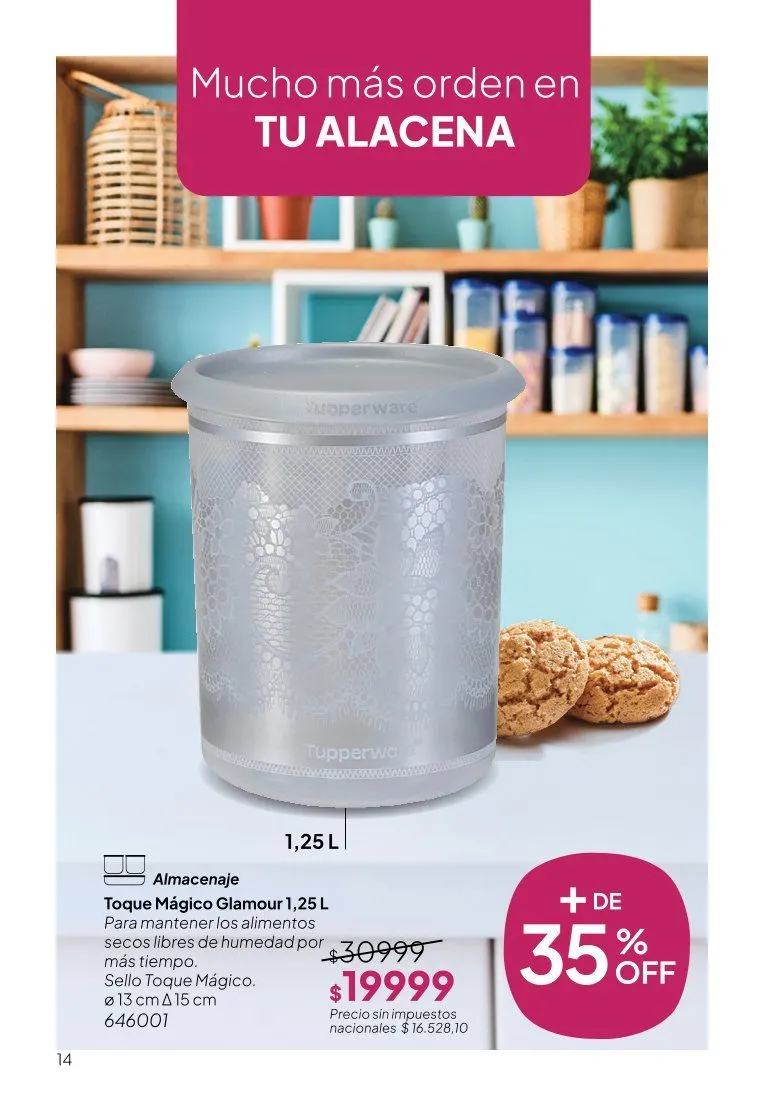 Ofertas de  Ofertas Tupperware  9 de junio al 30 de junio 2026 - Página 15 del catálogo