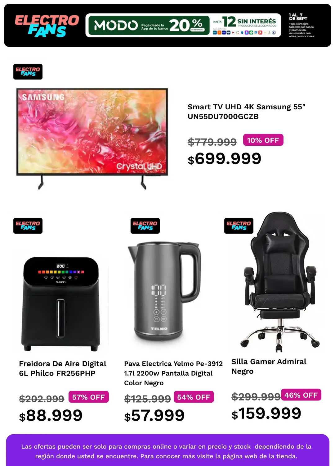Ofertas de Electro Fans! 1 de septiembre al 9 de septiembre 2025 - Página 3 del catálogo