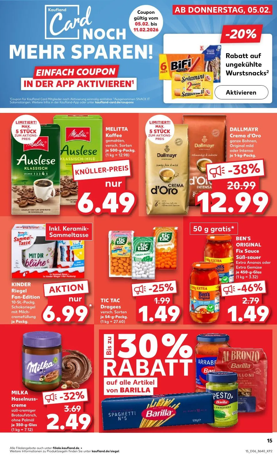Kaufland Duitsland Folder van 8 februari tot 11 februari 2026 - Folder pagina 15