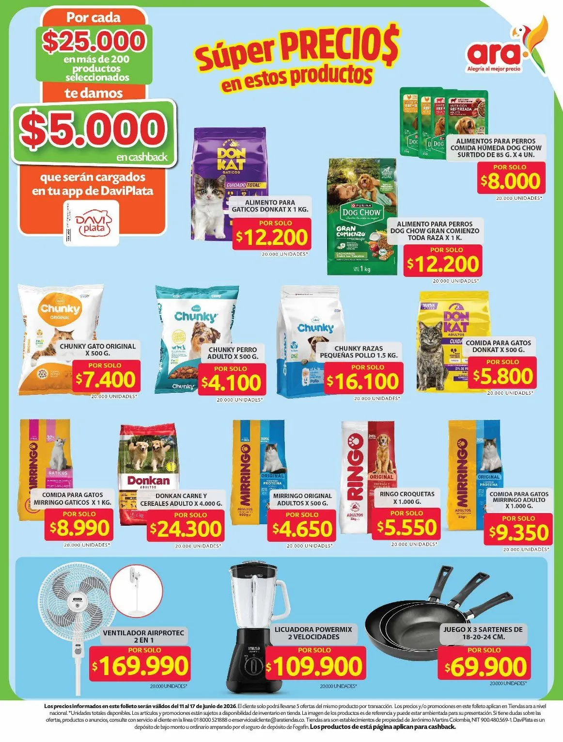 Catalogo de ofertas de Ara 11 de junio al 8 de julio 2026 - Pag 15