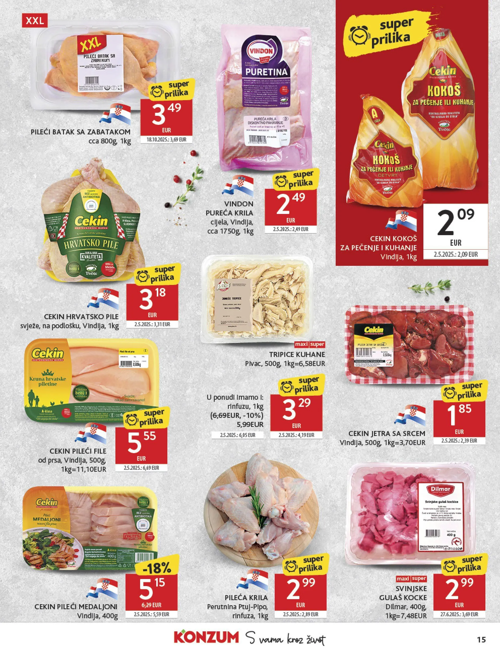 Katalog Konzum od 7. siječnja do 13. siječnja 2026. - Pregled Stranica 15