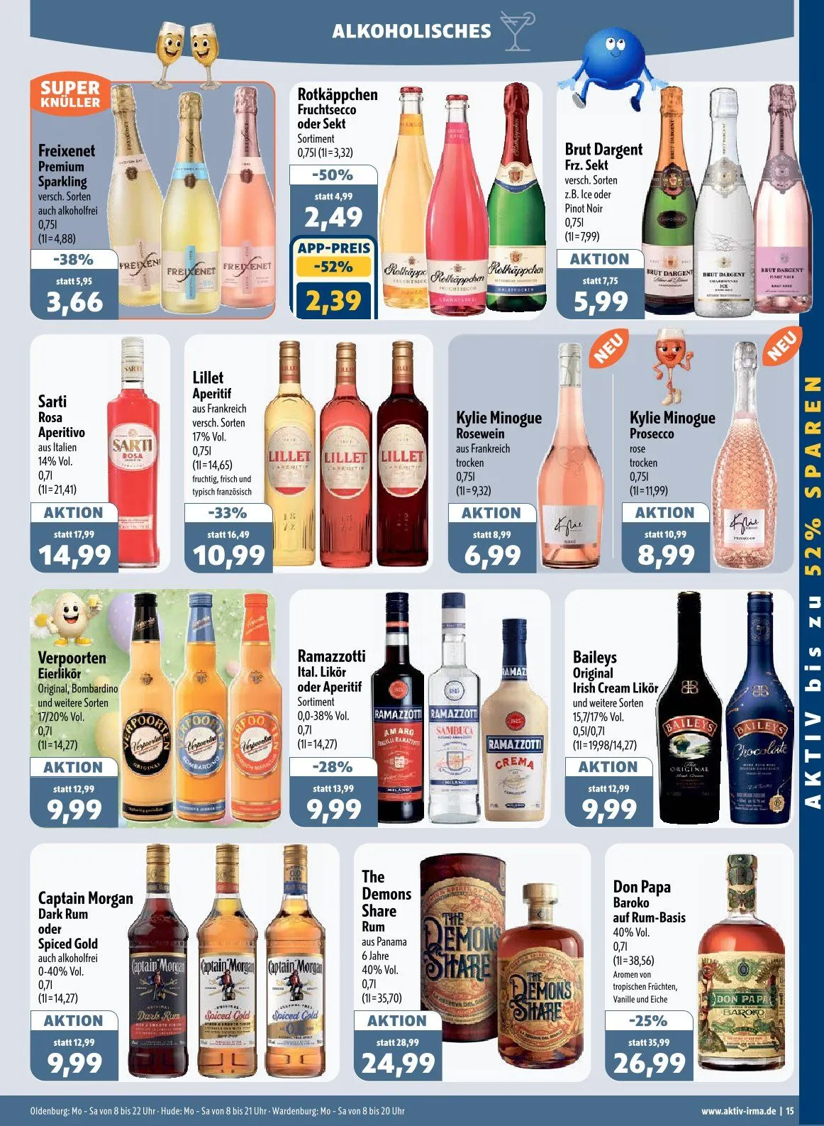Aktiv Irma Angebote von 30. März bis 4. April 2026 - Prospekt seite 15