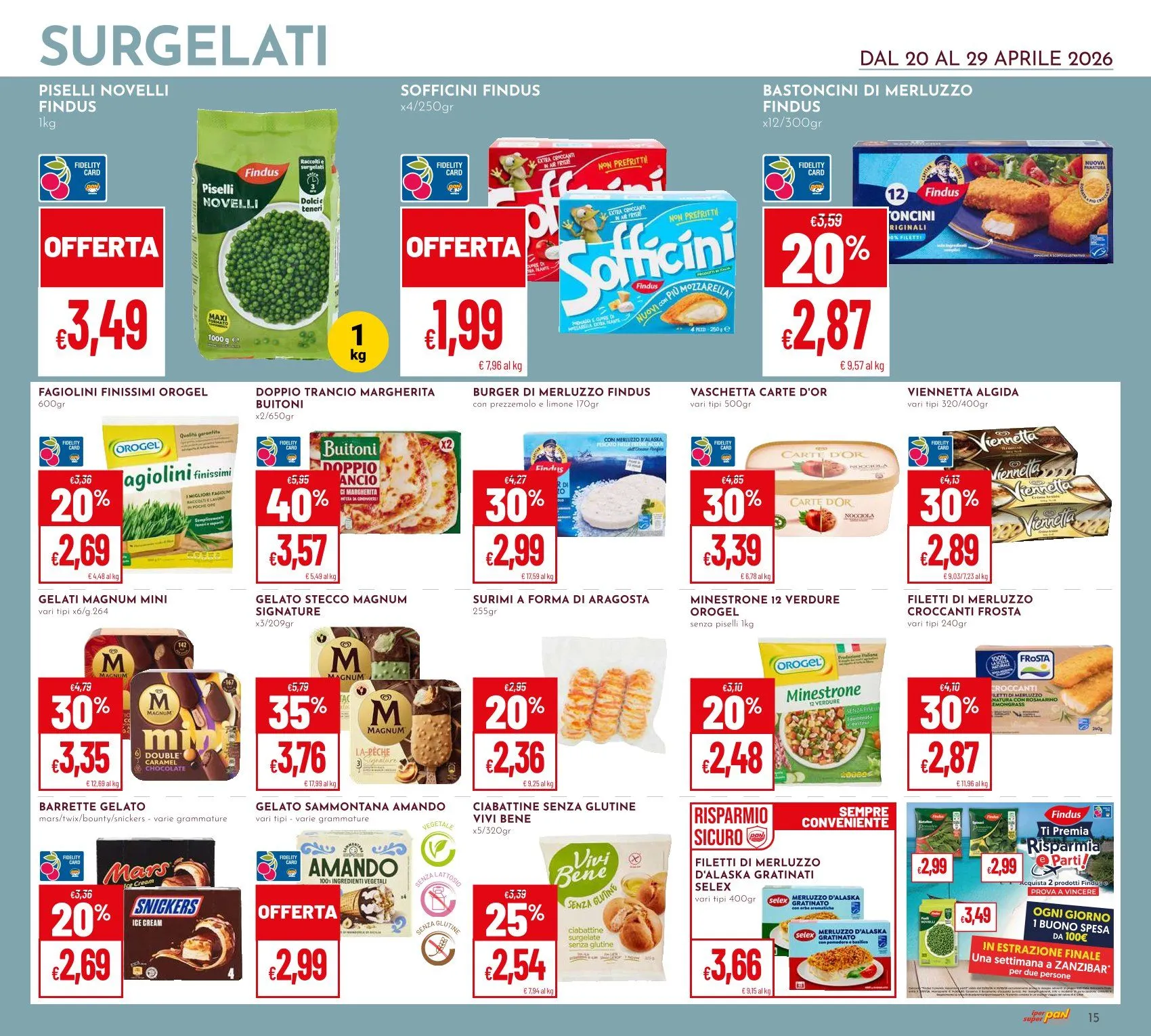 Volantini Pan da 20 aprile a 29 aprile di 2026 - Pagina del volantino 15