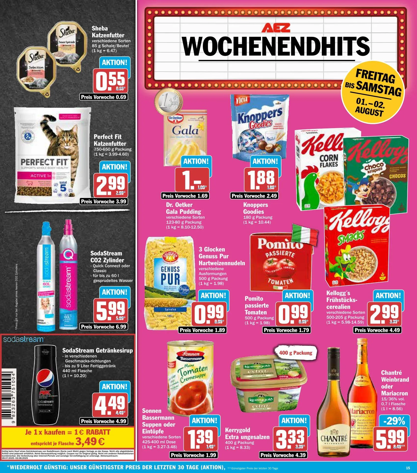AEZ Prospekte von 28. Juli bis 2. August 2025 - Prospekt seite 15